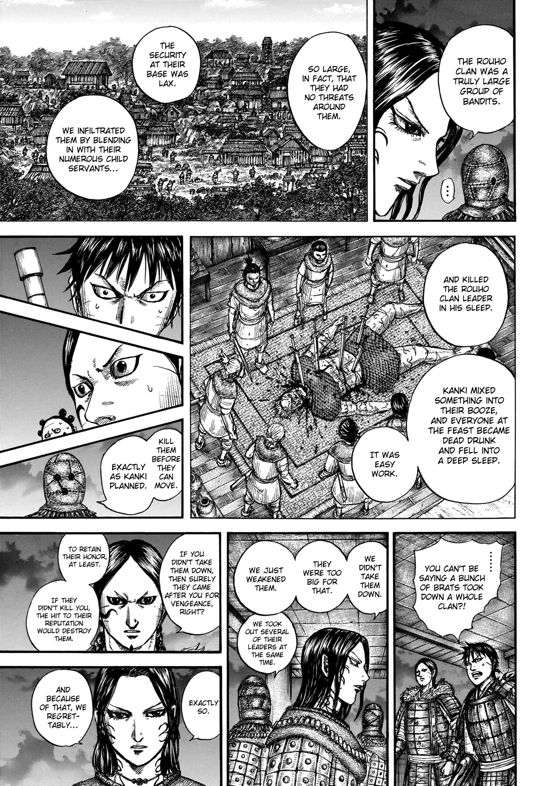 Kingdom manga, chapter 734, page 15 of 22
