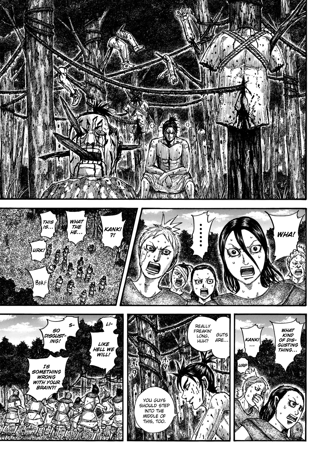 Kingdom manga, chapter 734, page 17 of 22