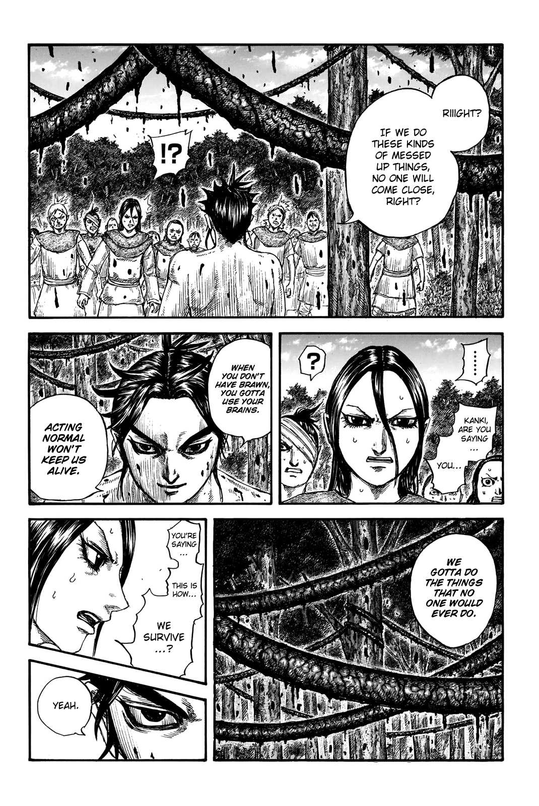 Kingdom manga, chapter 734, page 18 of 22
