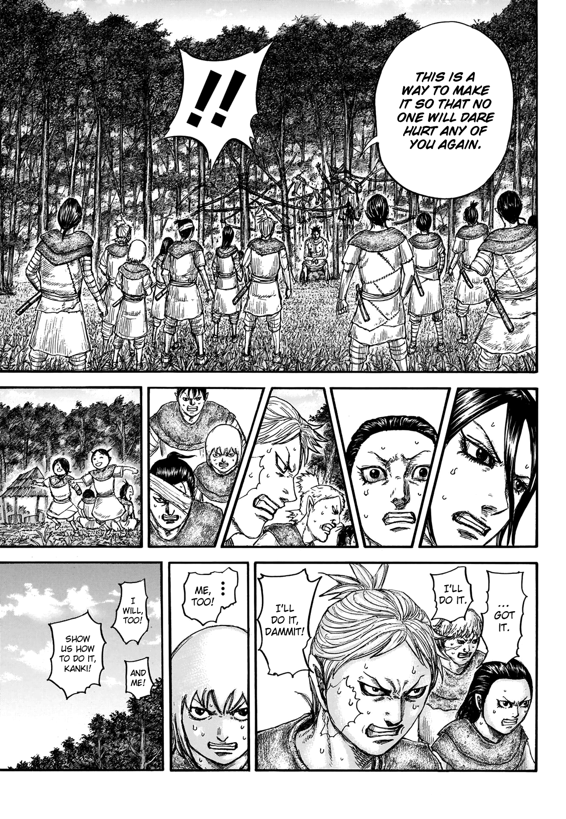 Kingdom manga, chapter 734, page 19 of 22