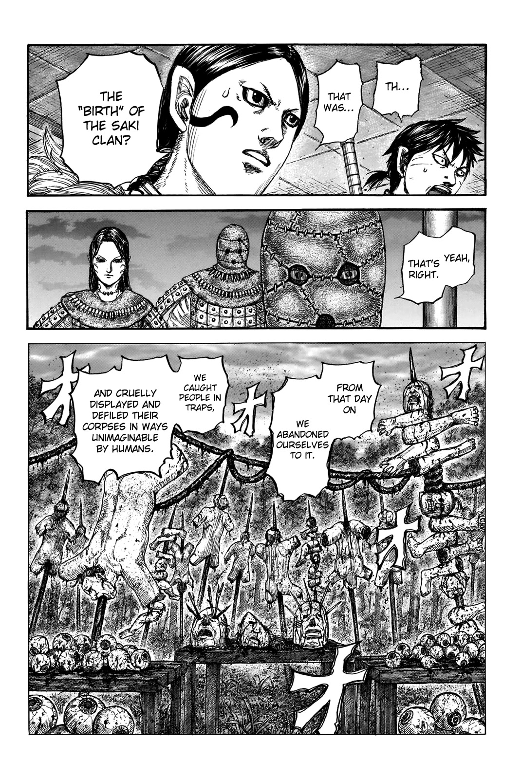Kingdom manga, chapter 734, page 20 of 22