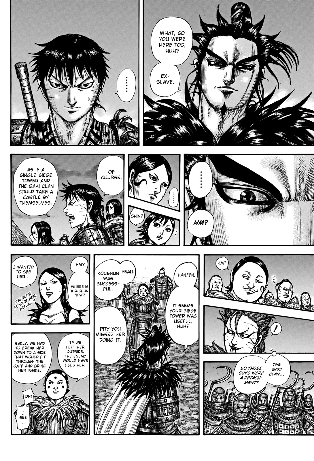 Kingdom manga, chapter 736, page 10 of 22