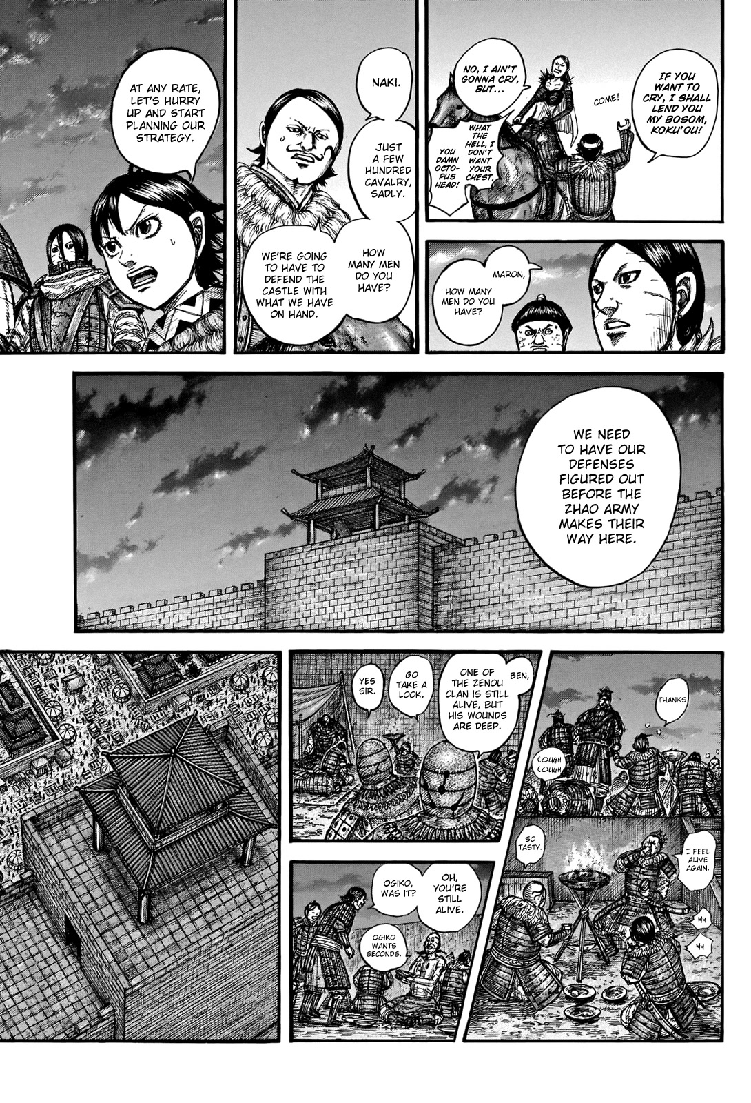 Kingdom manga, chapter 736, page 11 of 22