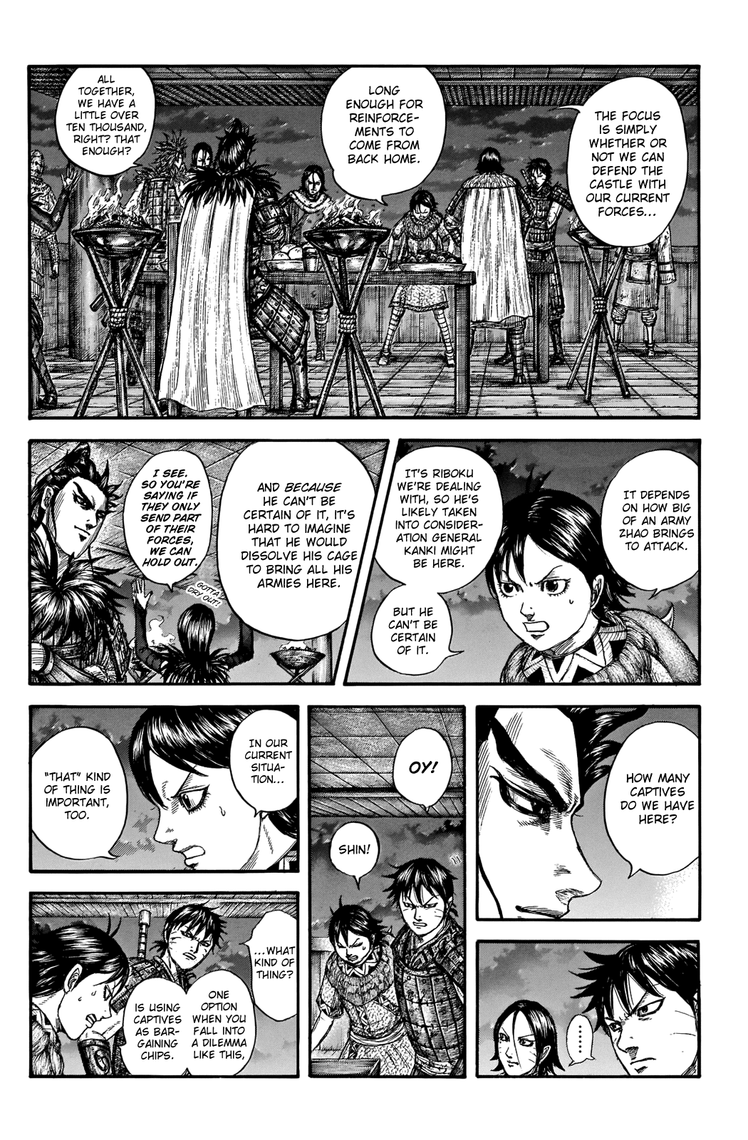 Kingdom manga, chapter 736, page 12 of 22