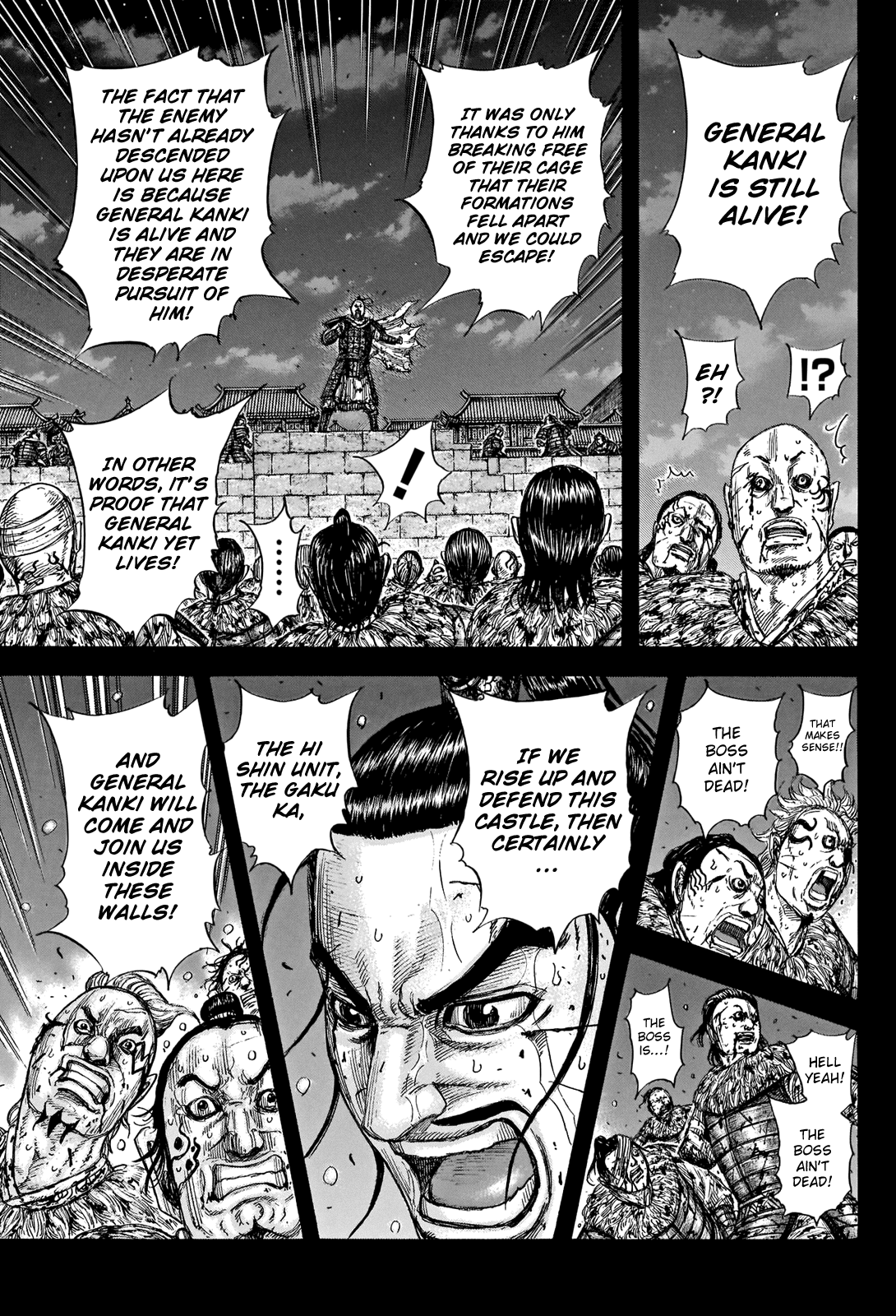 Kingdom manga, chapter 736, page 21 of 22