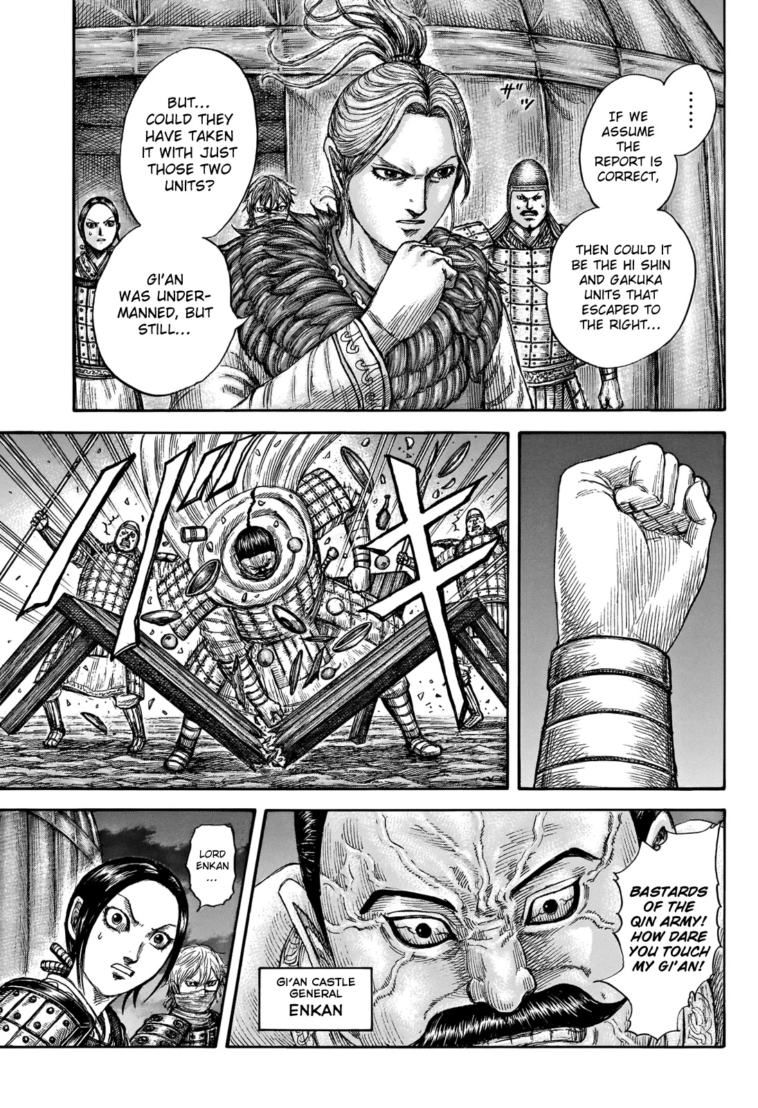 Kingdom manga, chapter 736, page 7 of 22