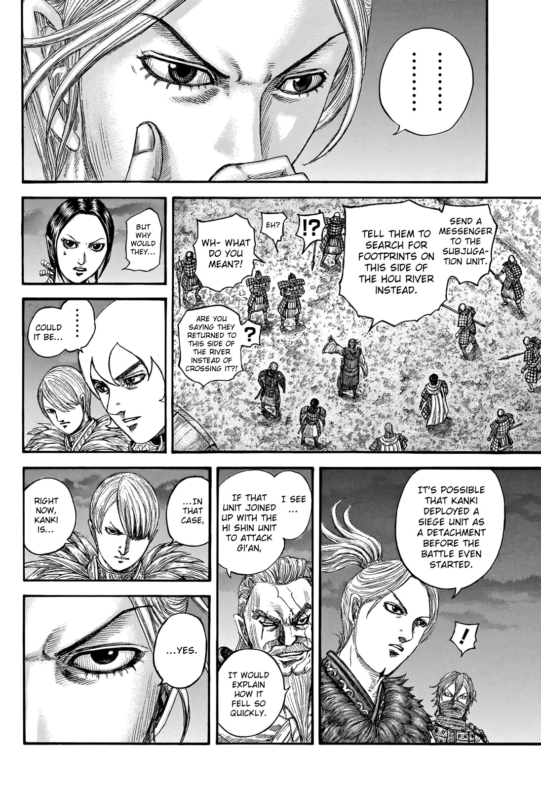 Kingdom manga, chapter 736, page 8 of 22