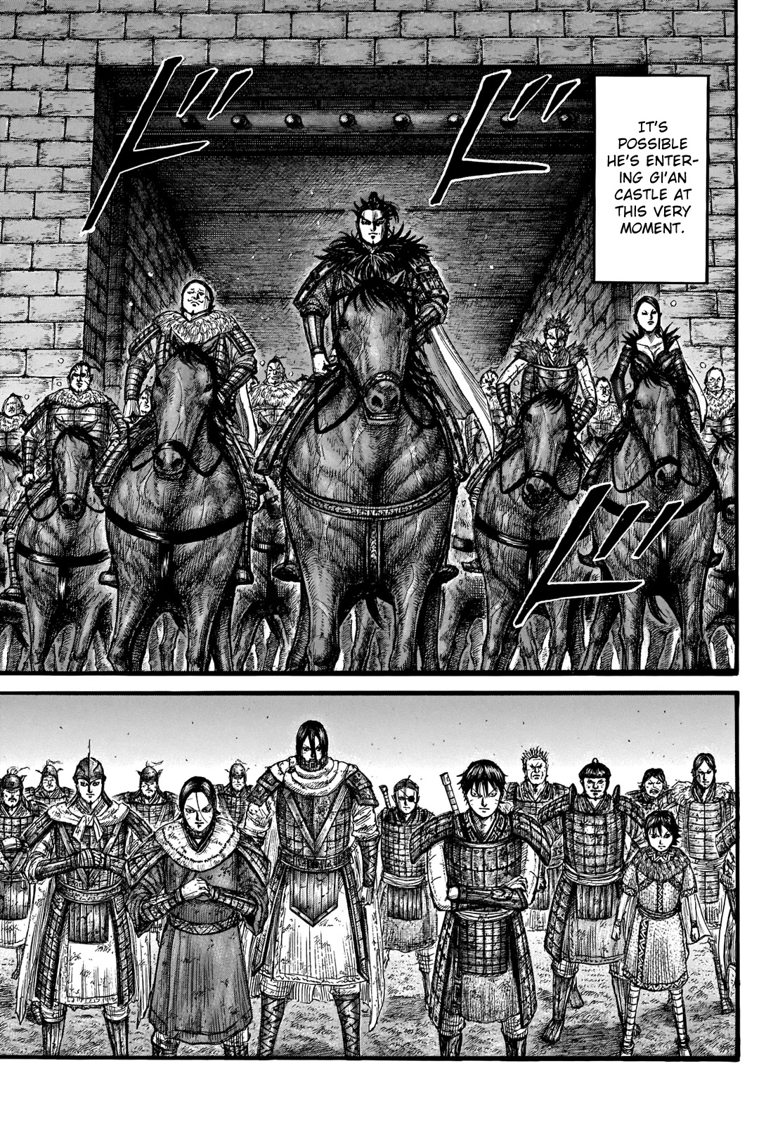 Kingdom manga, chapter 736, page 9 of 22