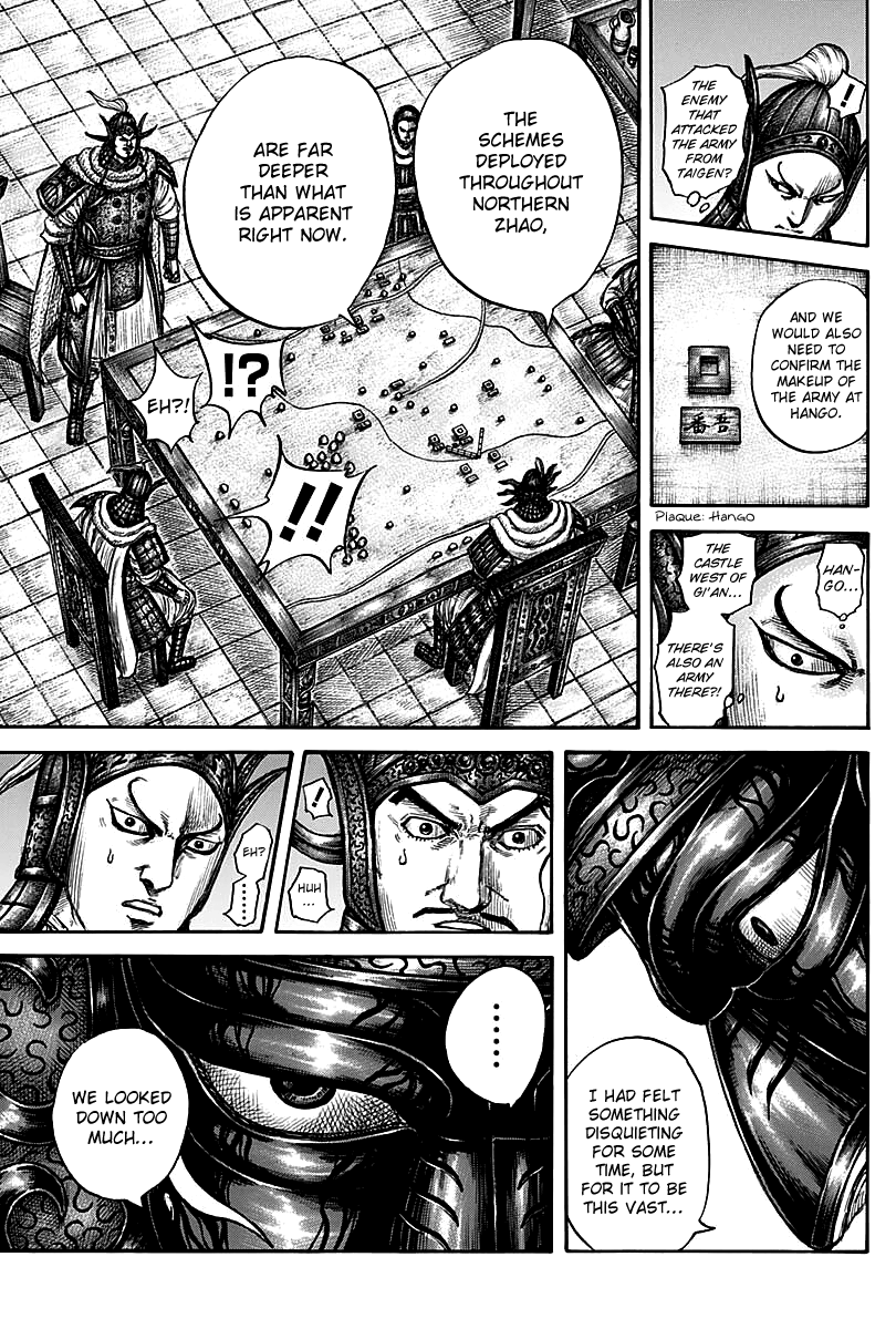 Kingdom Chapter 738 page 13 - Chapter 738: Kanki's Head