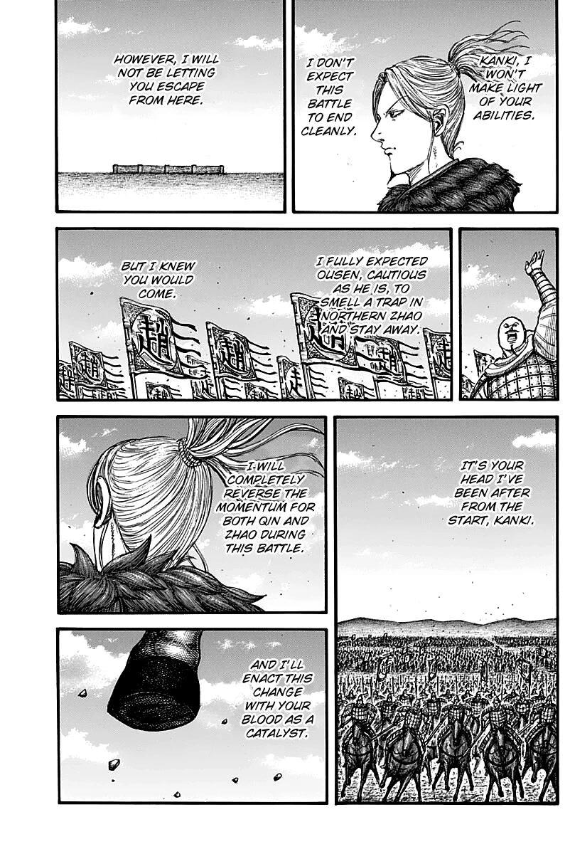 Kingdom Chapter 738 page 19 - Chapter 738: Kanki's Head