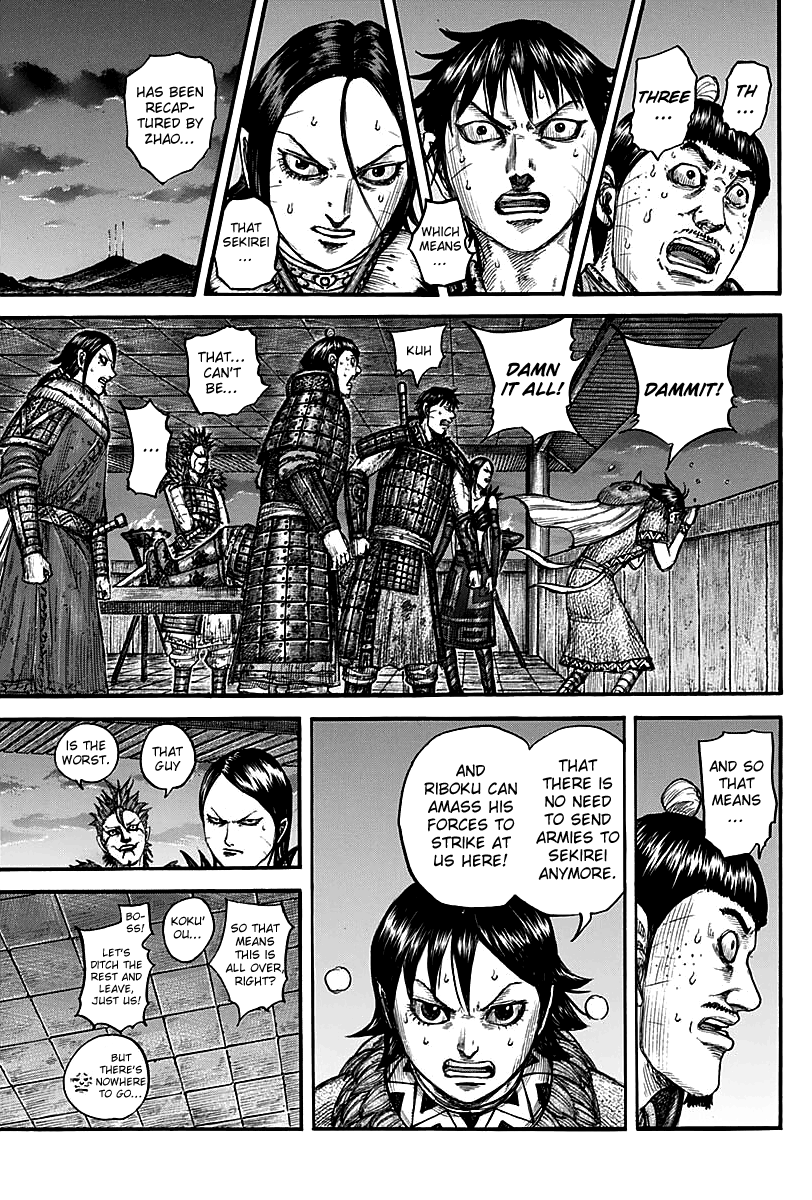 Kingdom Chapter 738 page 5 - Chapter 738: Kanki's Head