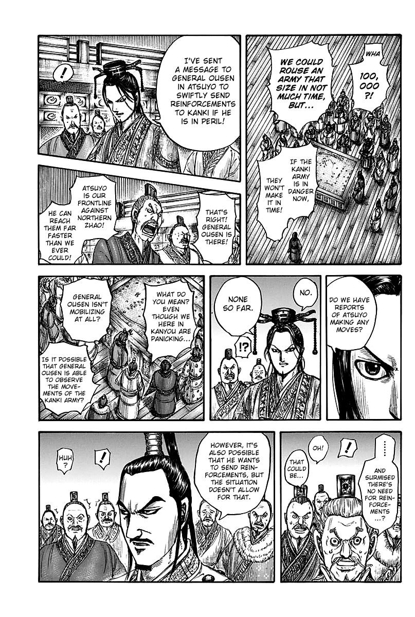 Kingdom Chapter 738 page 9 - Chapter 738: Kanki's Head