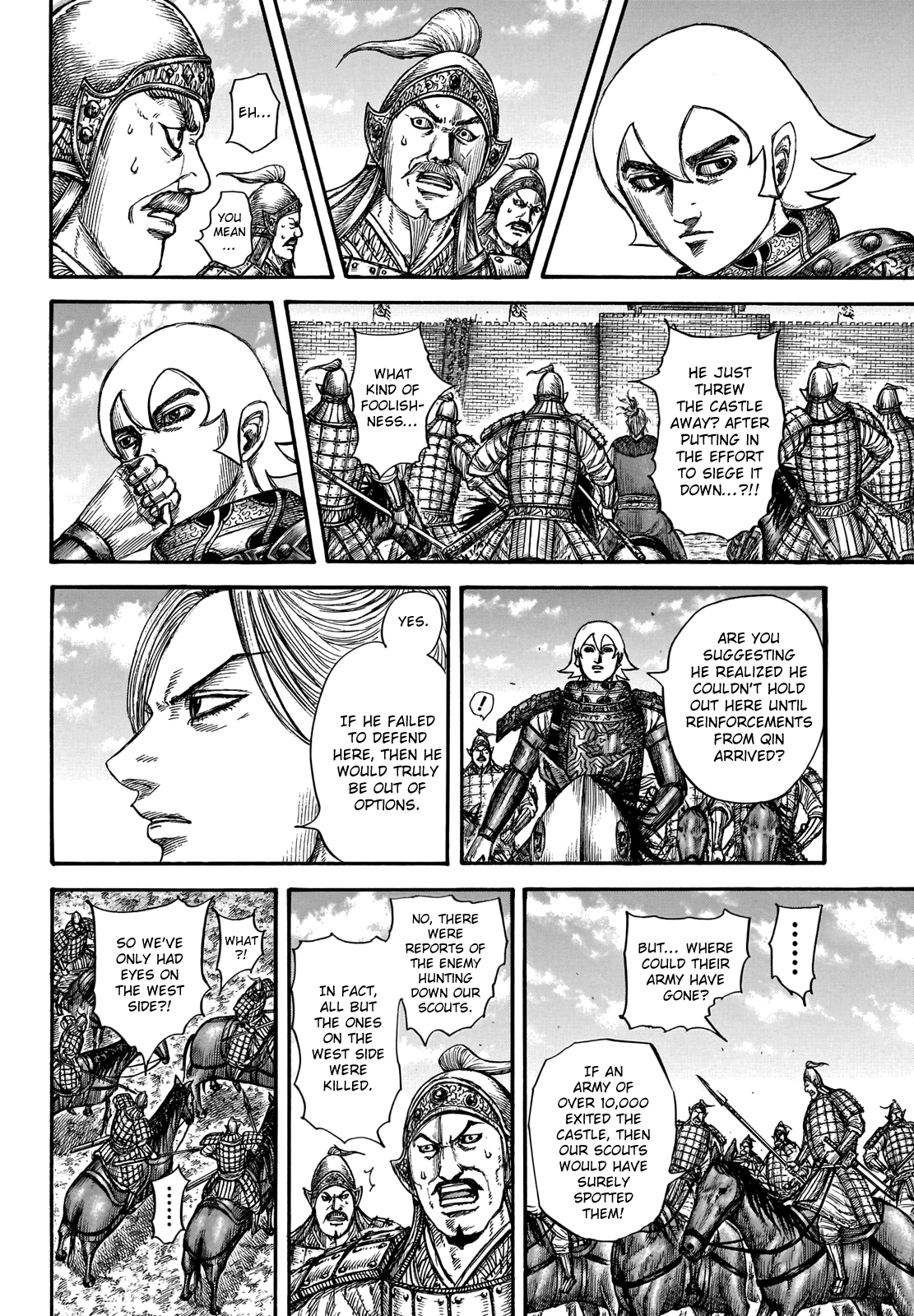 Kingdom manga, chapter 739, page 15 of 20