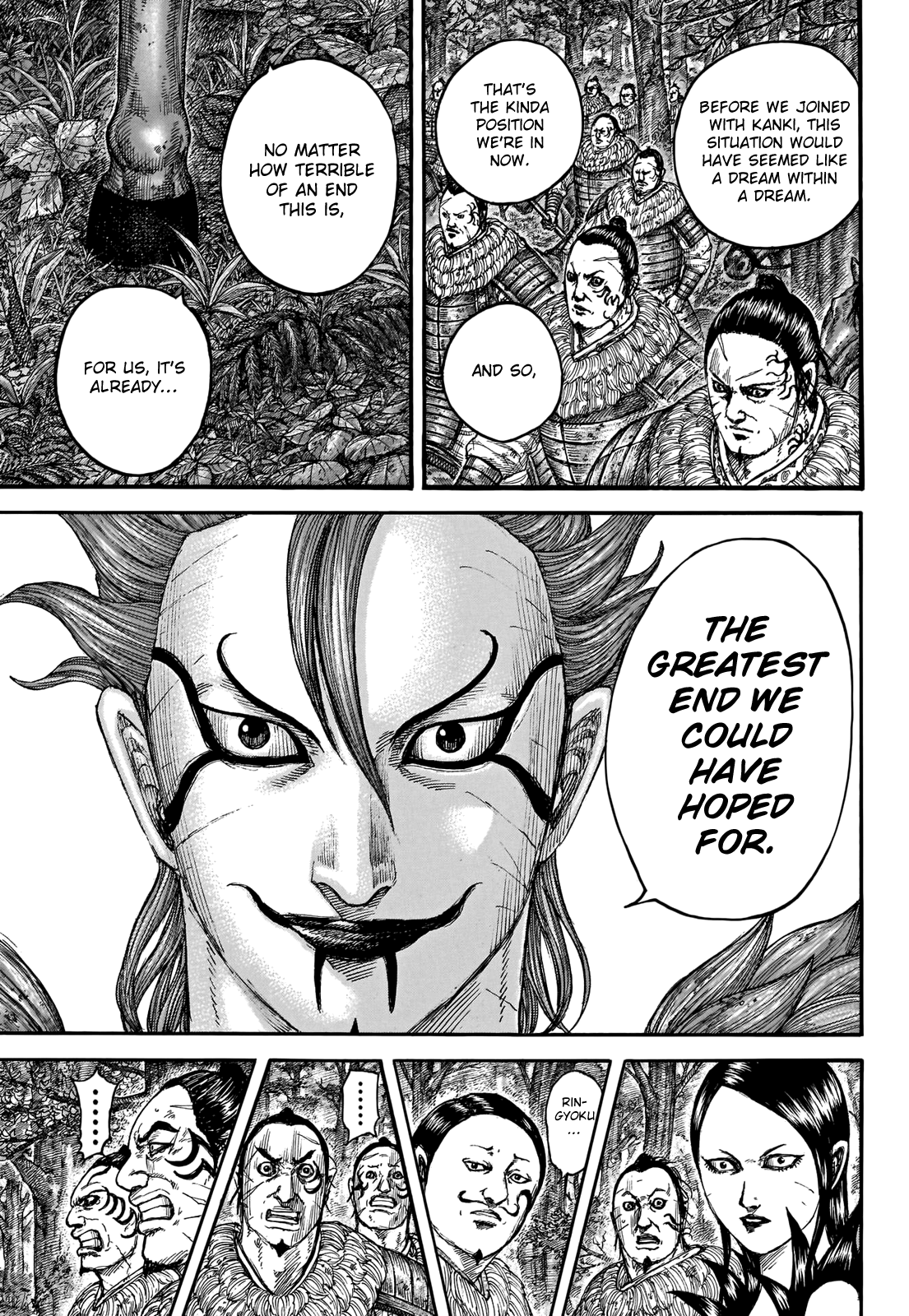 Kingdom Chapter 740 page 11 - Chapter 740: The Meaning of the End