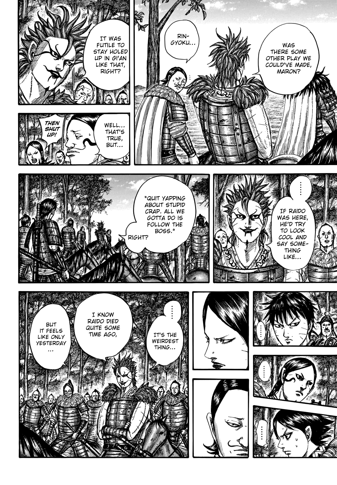 Kingdom Chapter 740 page 8 - Chapter 740: The Meaning of the End