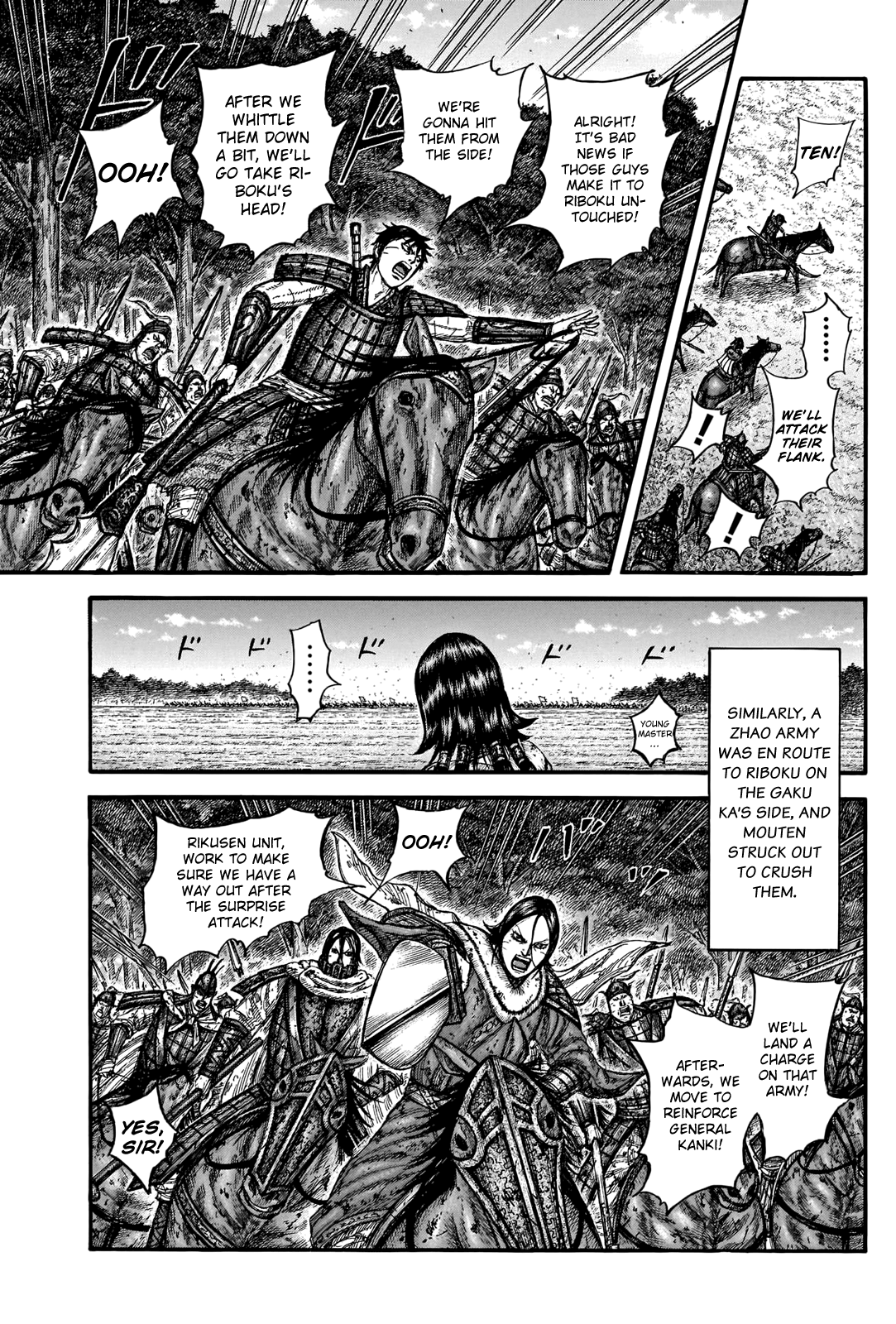 Kingdom Chapter 742 page 13 - Chapter 742: Riboku's Shield