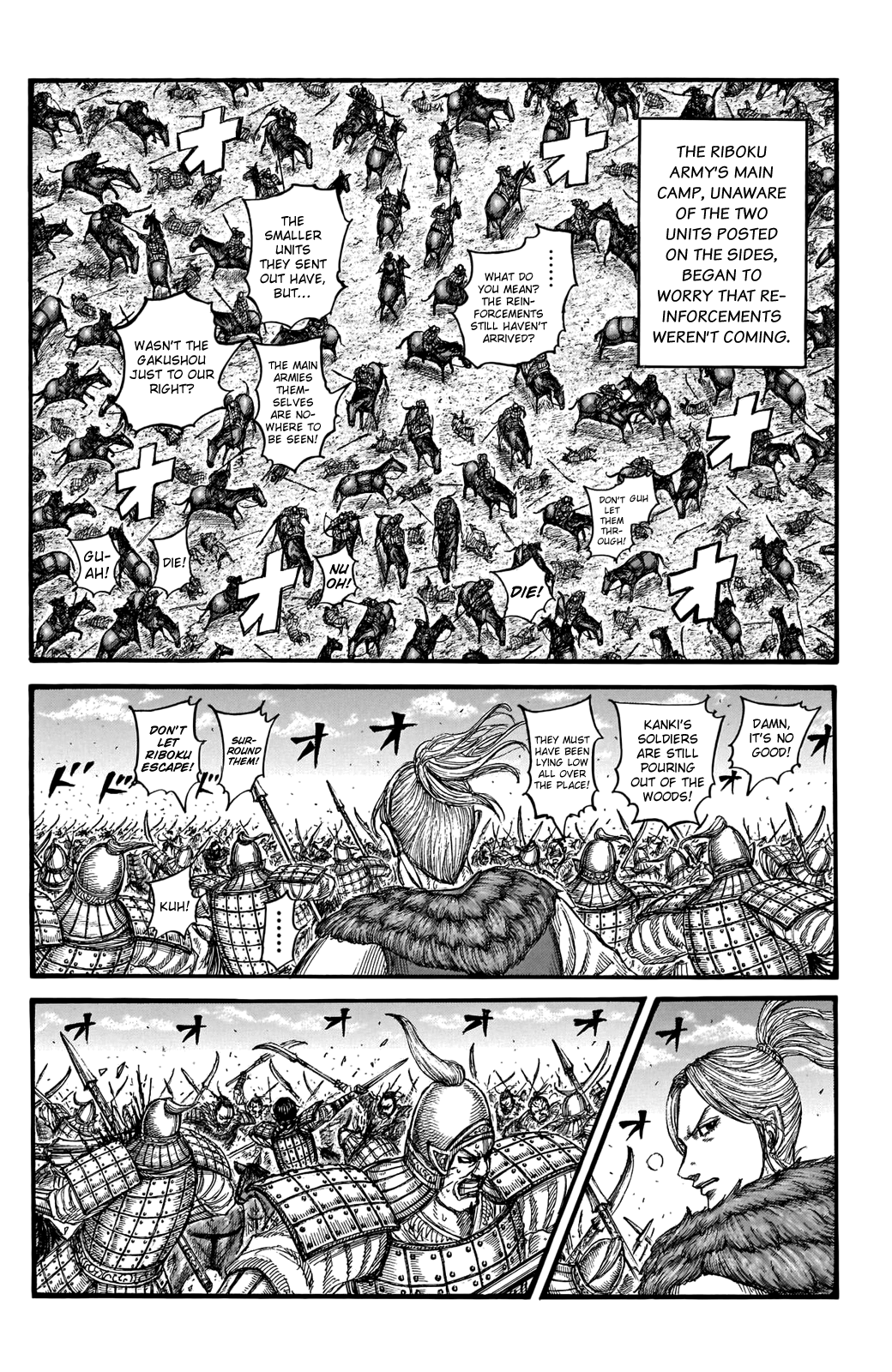Kingdom Chapter 742 page 14 - Chapter 742: Riboku's Shield