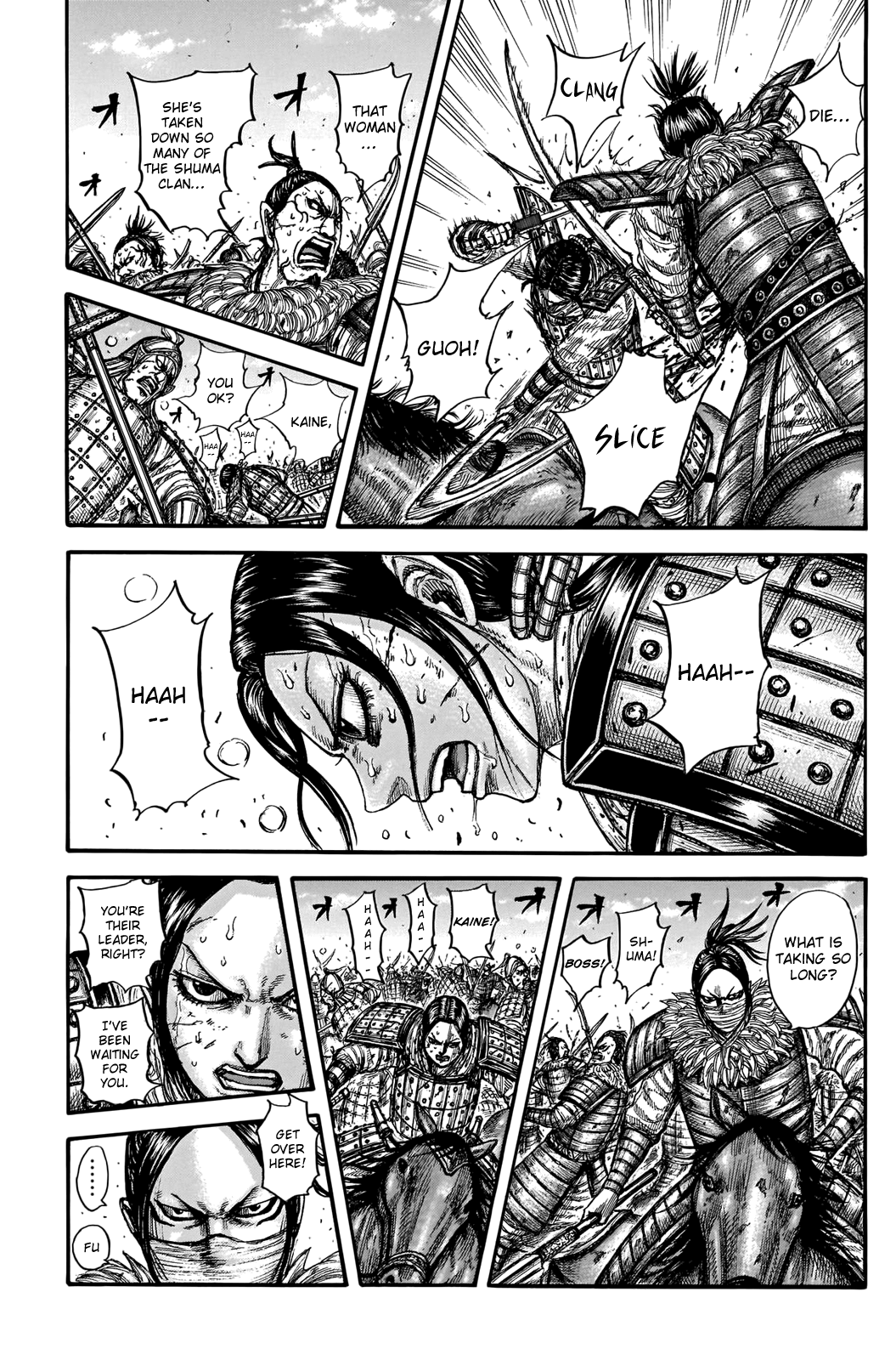 Kingdom Chapter 742 page 15 - Chapter 742: Riboku's Shield