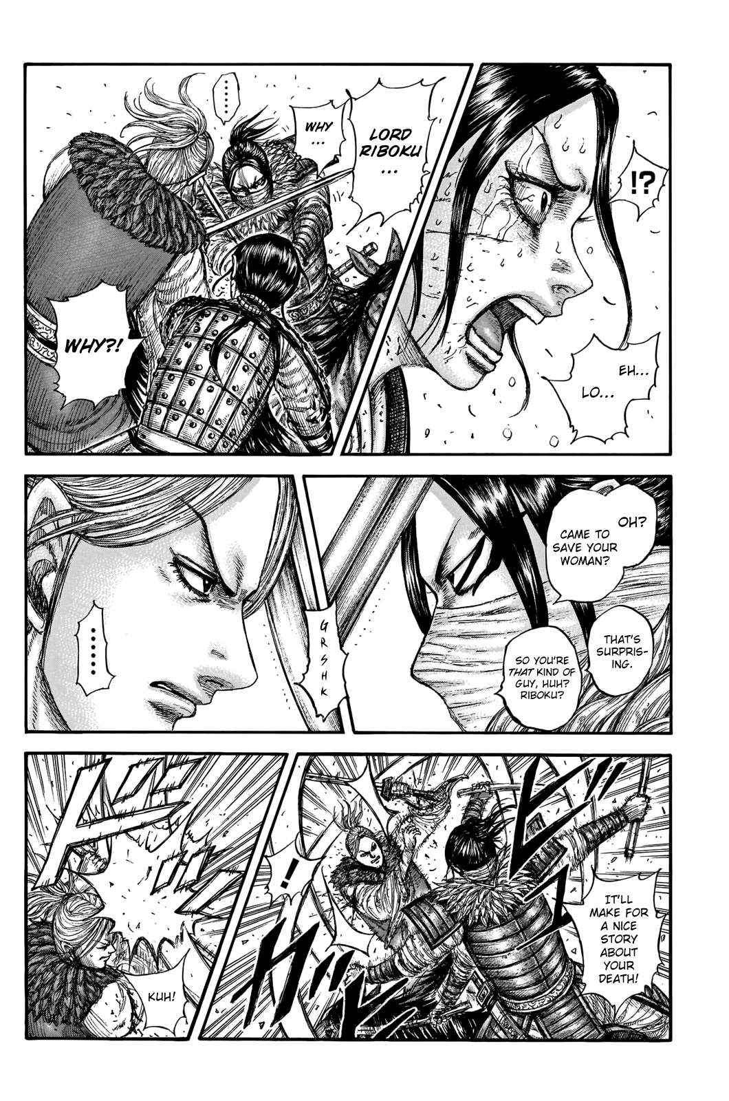 Kingdom Chapter 742 page 18 - Chapter 742: Riboku's Shield