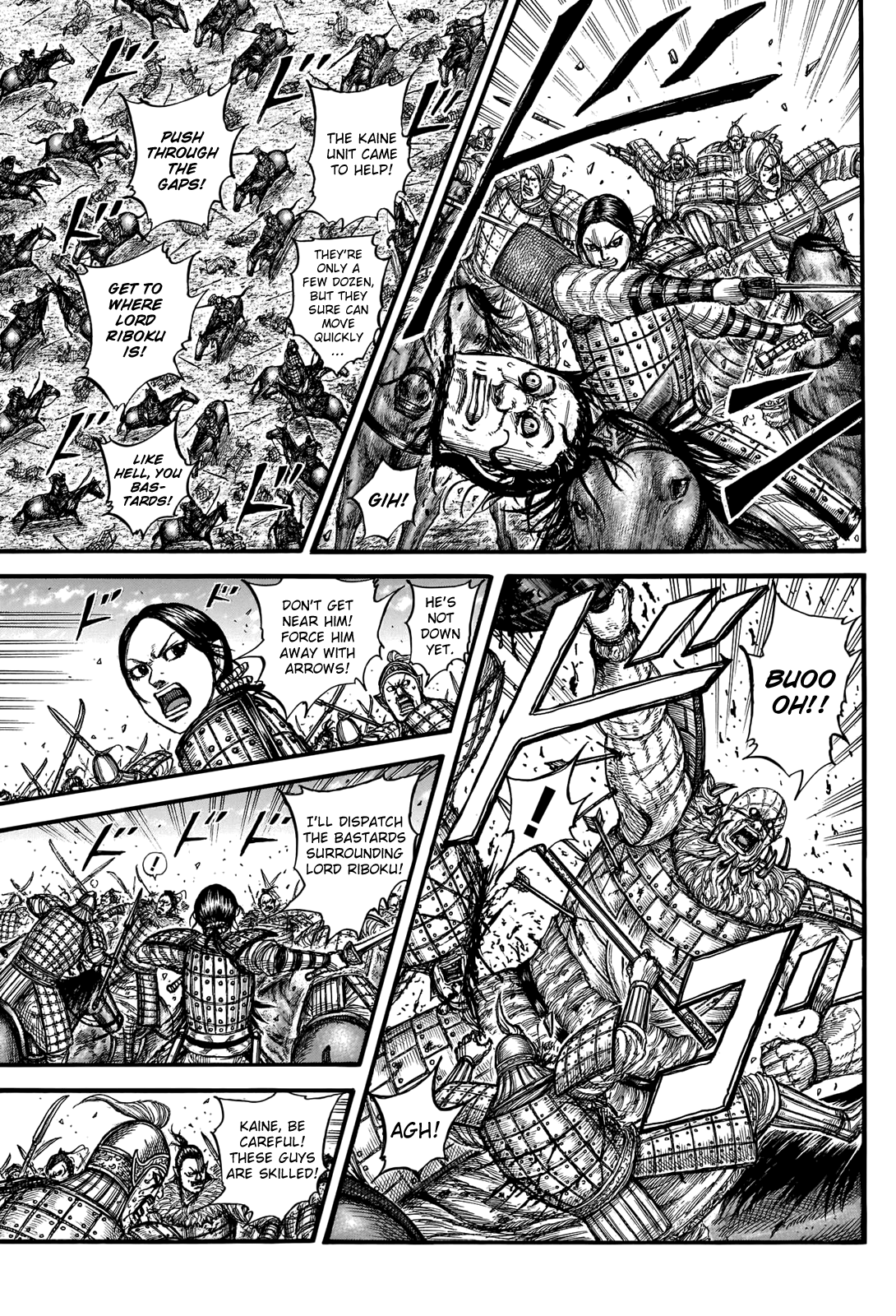 Kingdom Chapter 742 page 7 - Chapter 742: Riboku's Shield