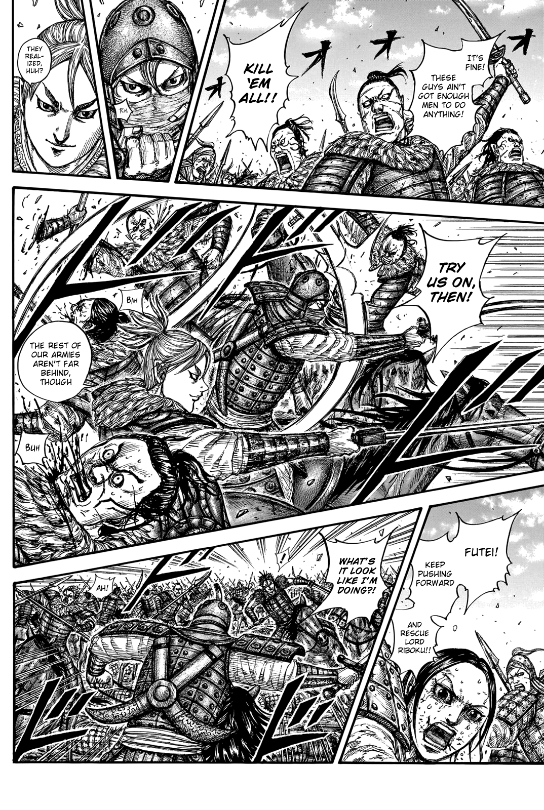 Kingdom manga, chapter 743, page 20 of 21