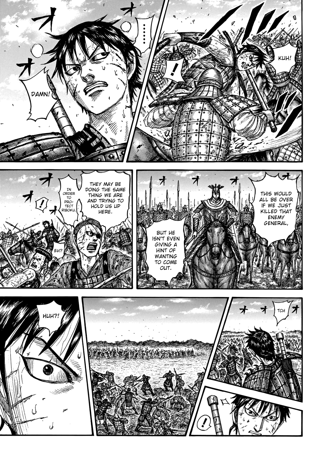 Kingdom manga, chapter 744, page 15 of 20