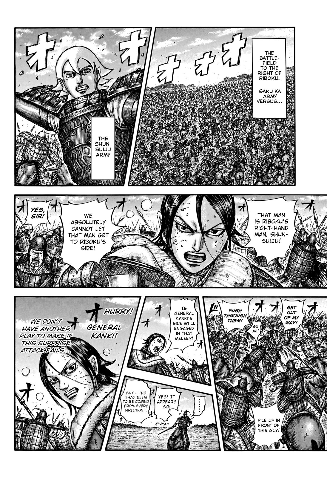 Kingdom manga, chapter 744, page 18 of 20