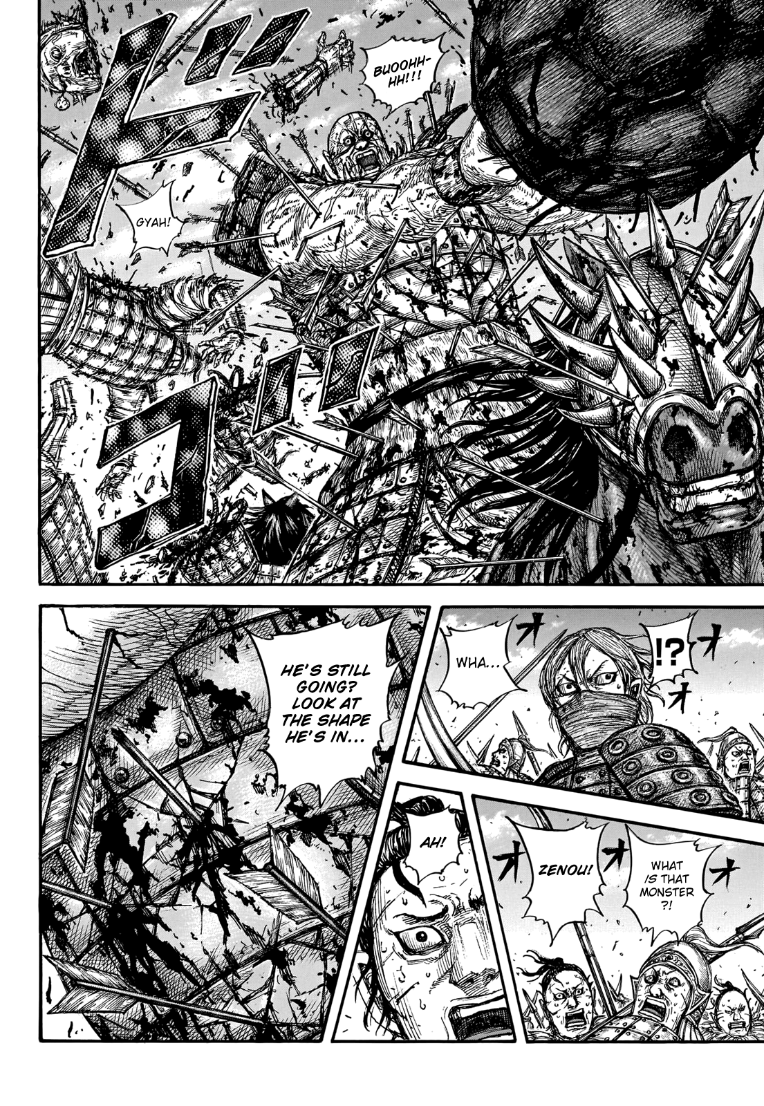 Kingdom manga, chapter 744, page 8 of 20