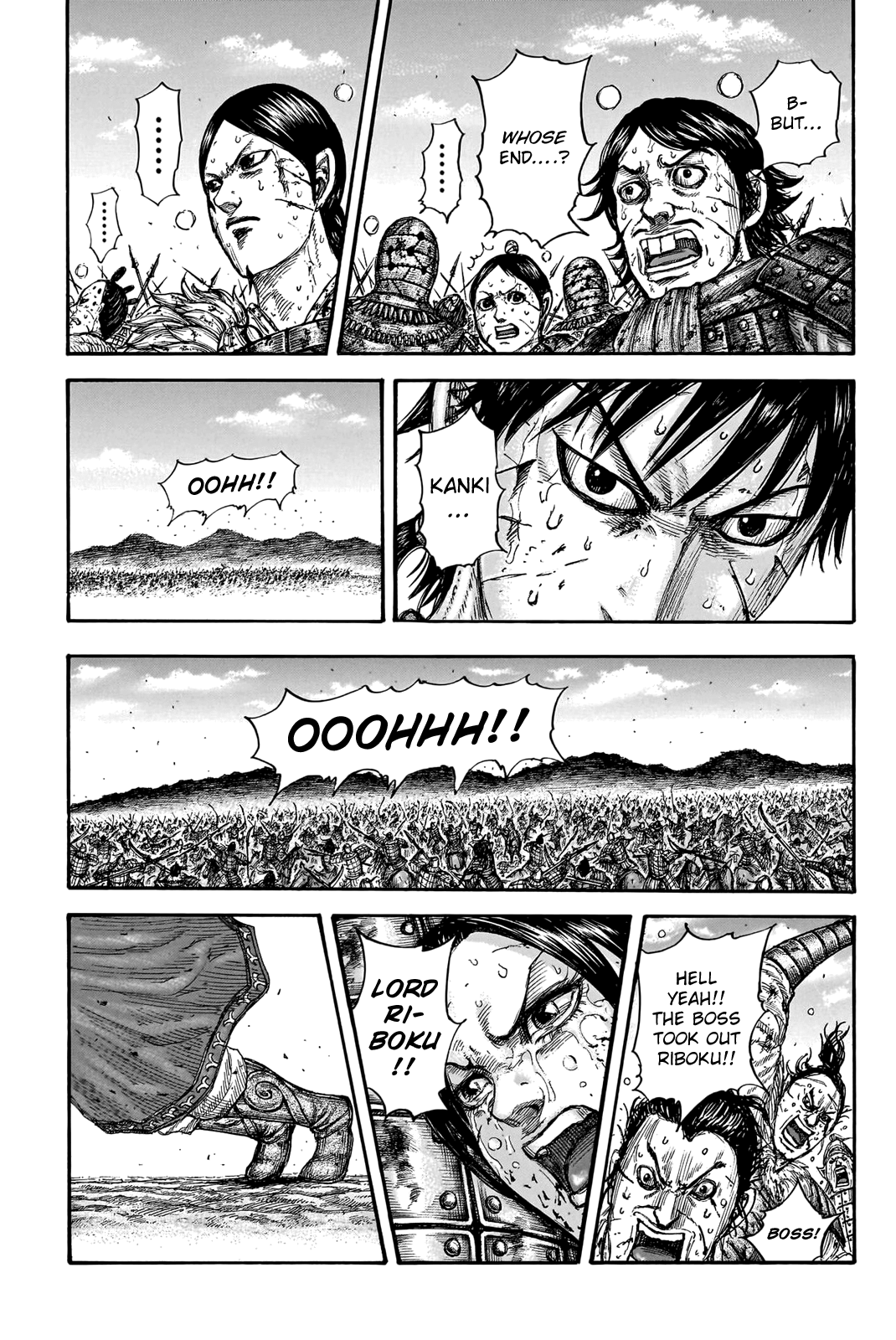 Kingdom manga, chapter 745, page 16 of 20