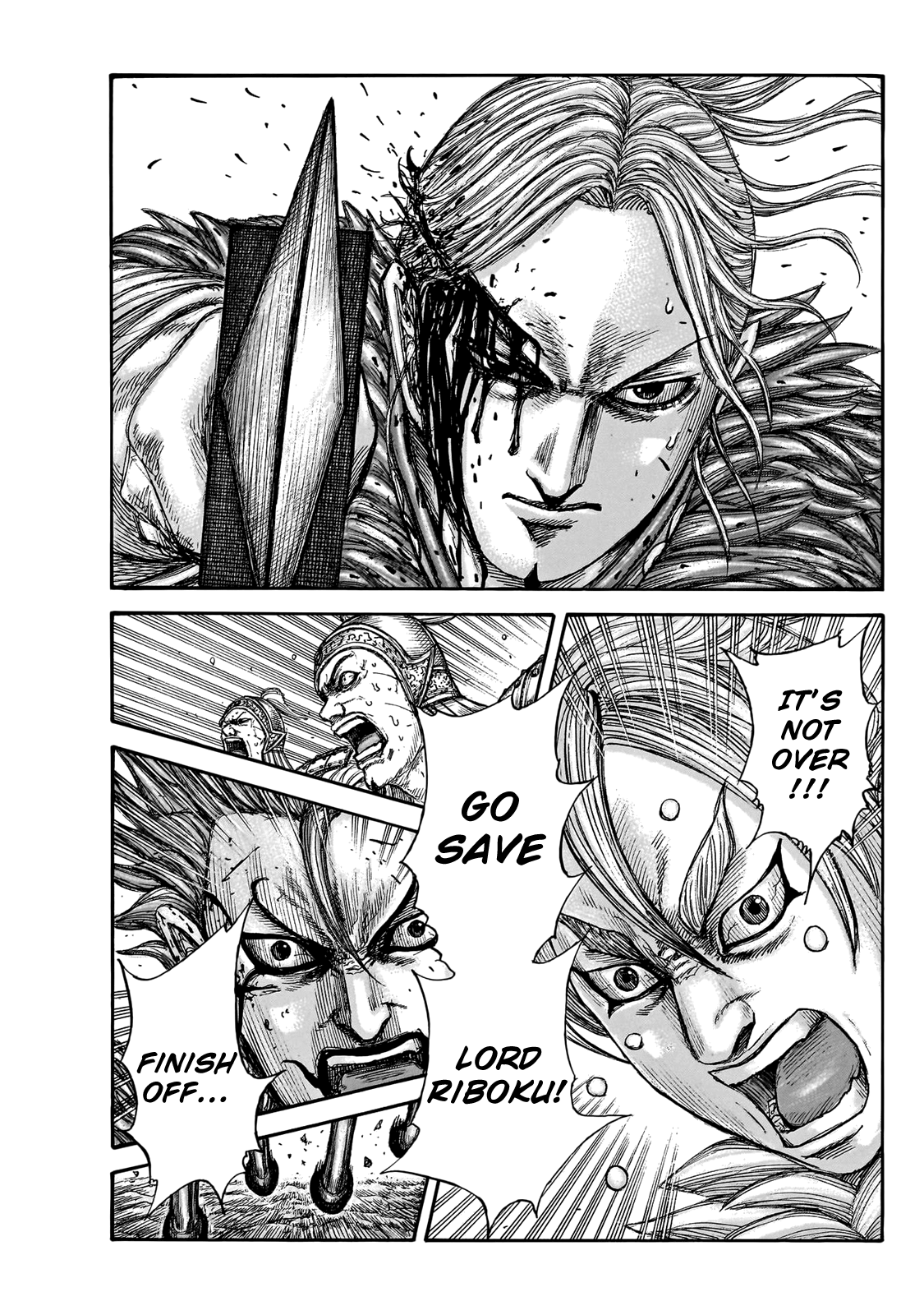 Kingdom manga, chapter 745, page 18 of 20