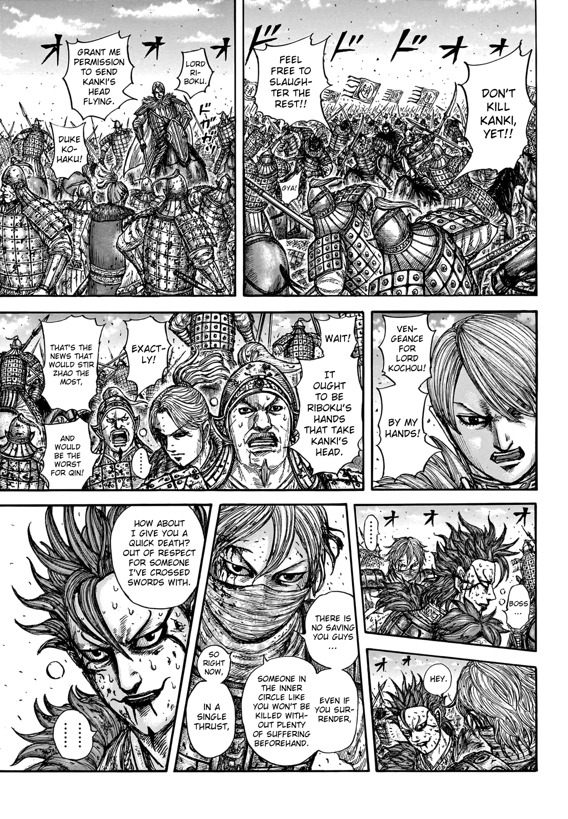 Kingdom Chapter 748 page 11 - Chapter 748: Ogiko's Intuition