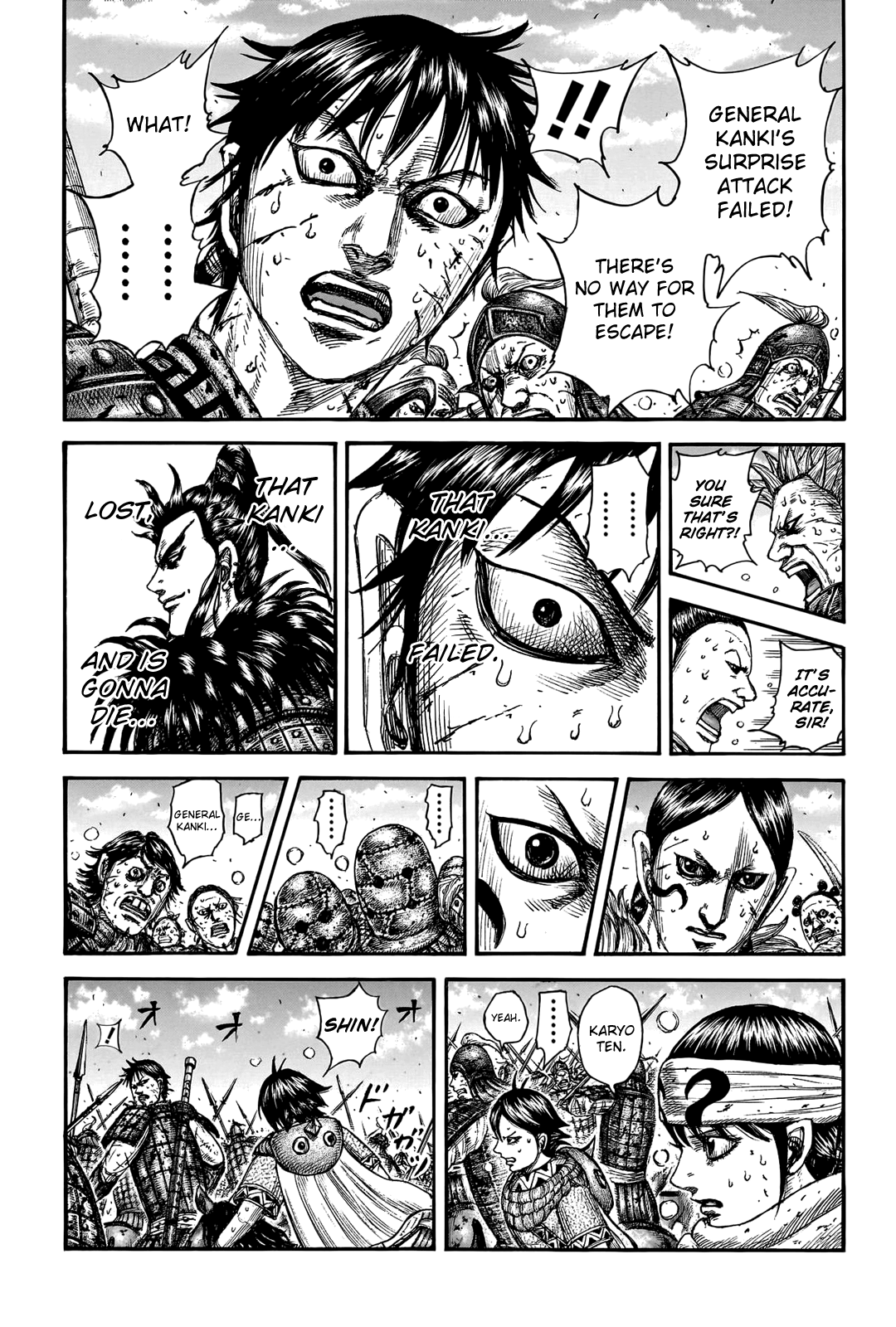 Kingdom Chapter 748 page 13 - Chapter 748: Ogiko's Intuition