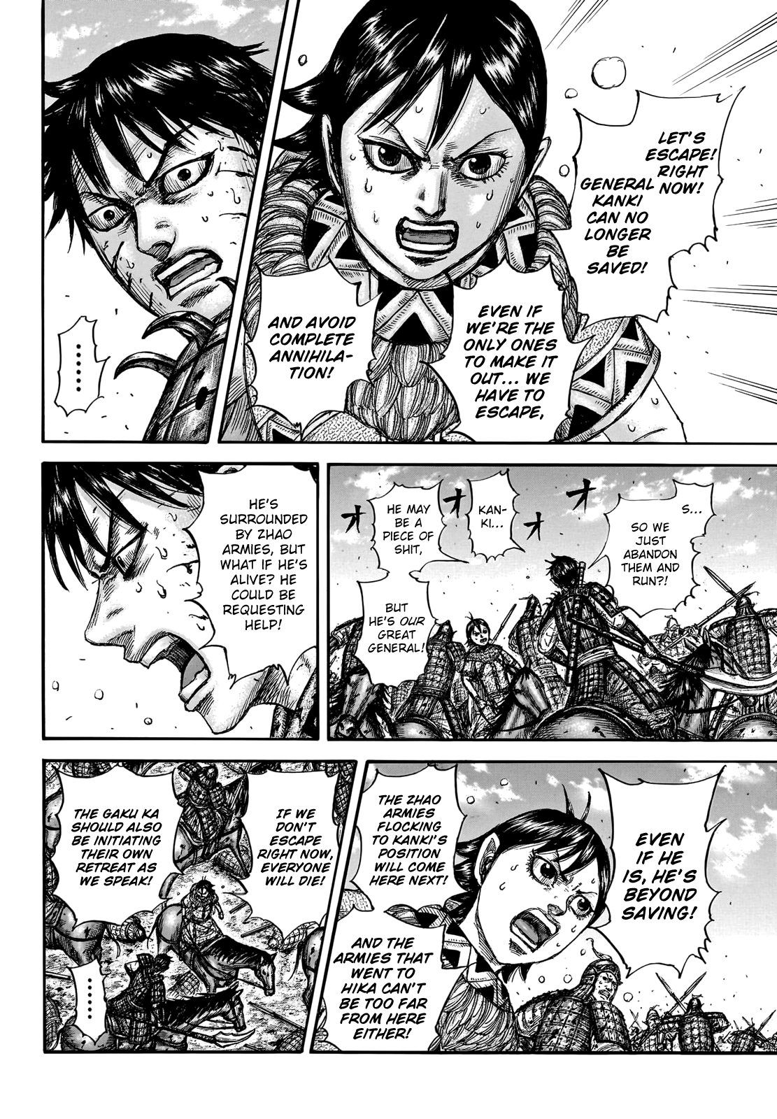 Kingdom Chapter 748 page 14 - Chapter 748: Ogiko's Intuition