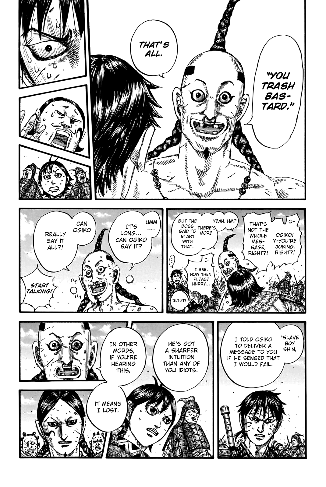 Kingdom Chapter 748 page 16 - Chapter 748: Ogiko's Intuition