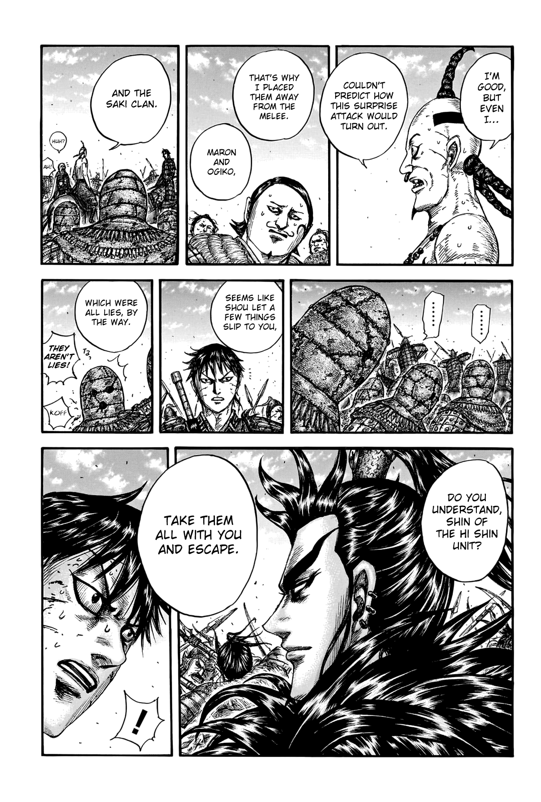 Kingdom Chapter 748 page 17 - Chapter 748: Ogiko's Intuition