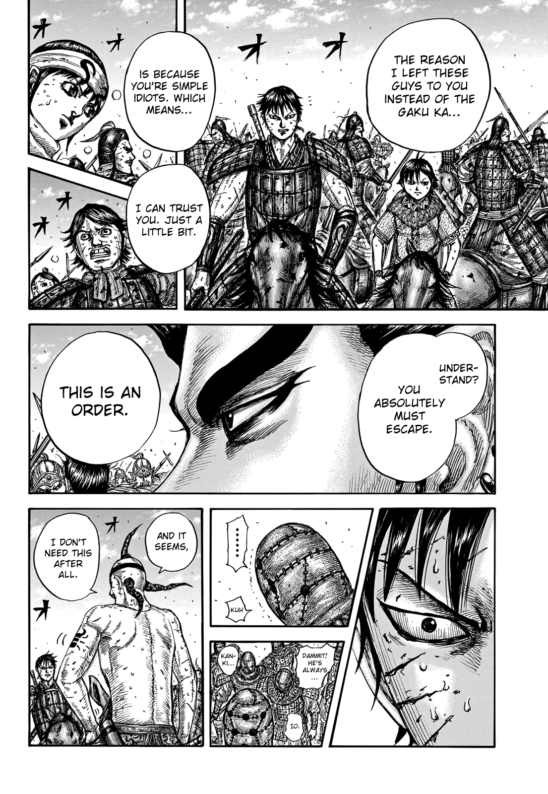 Kingdom Chapter 748 page 18 - Chapter 748: Ogiko's Intuition