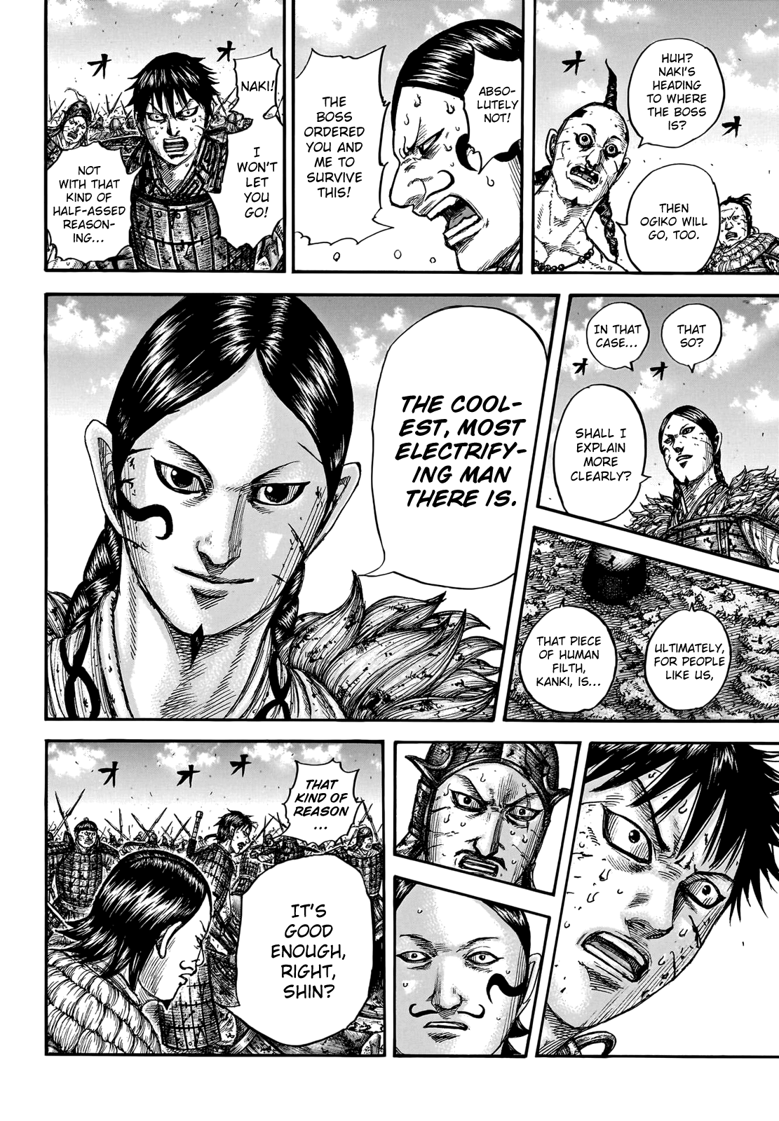 Kingdom manga, chapter 749, page 10 of 20