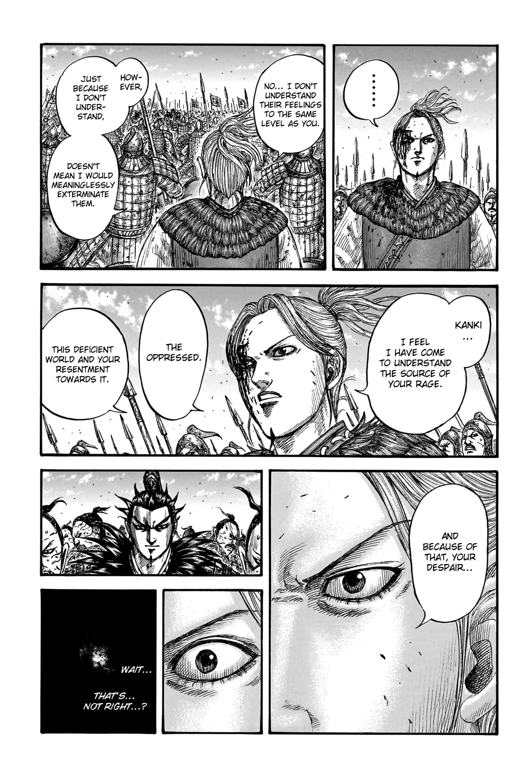 Kingdom Chapter 750 page 15 - Chapter 750: Kanki the Beheader