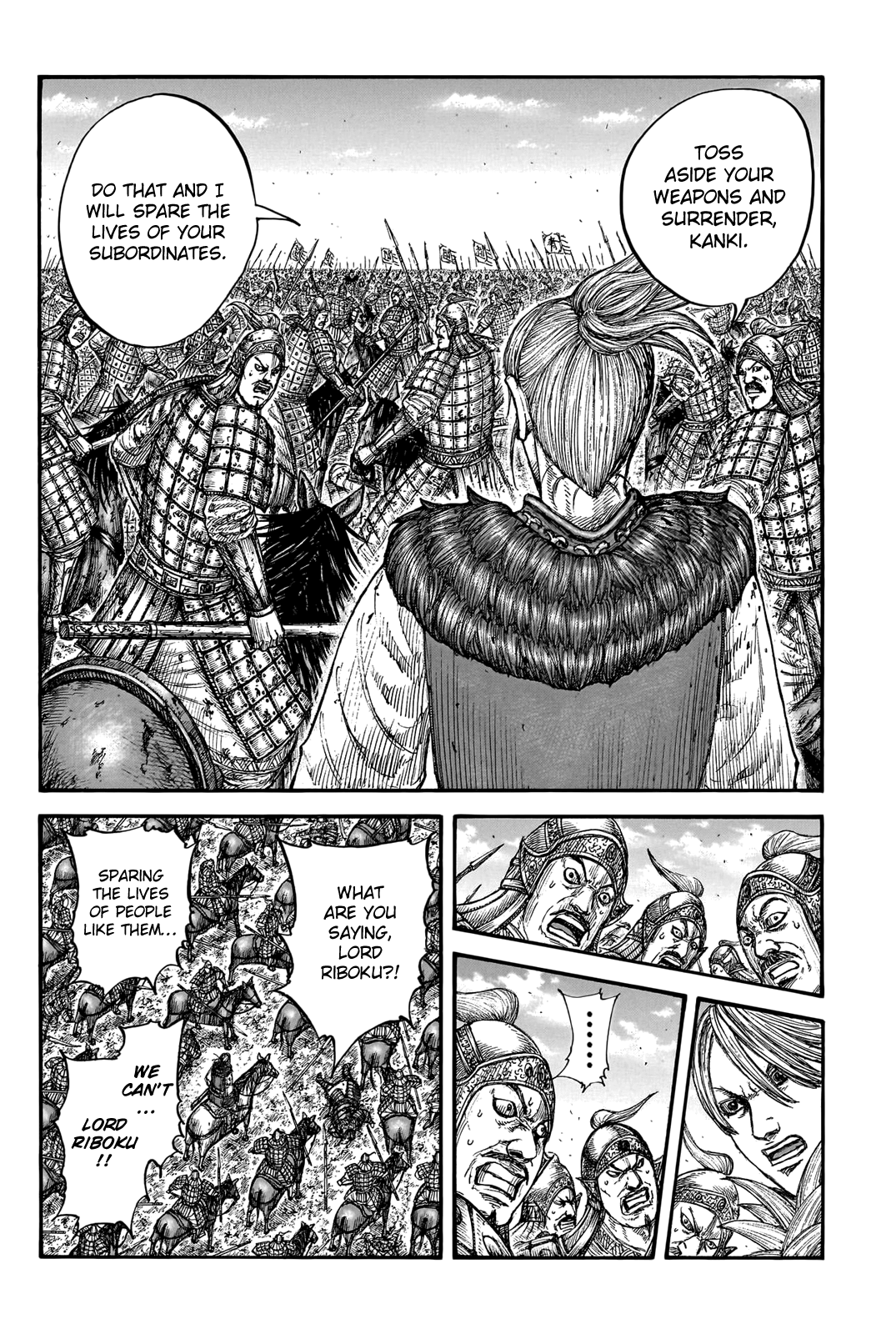 Kingdom Chapter 750 page 4 - Chapter 750: Kanki the Beheader