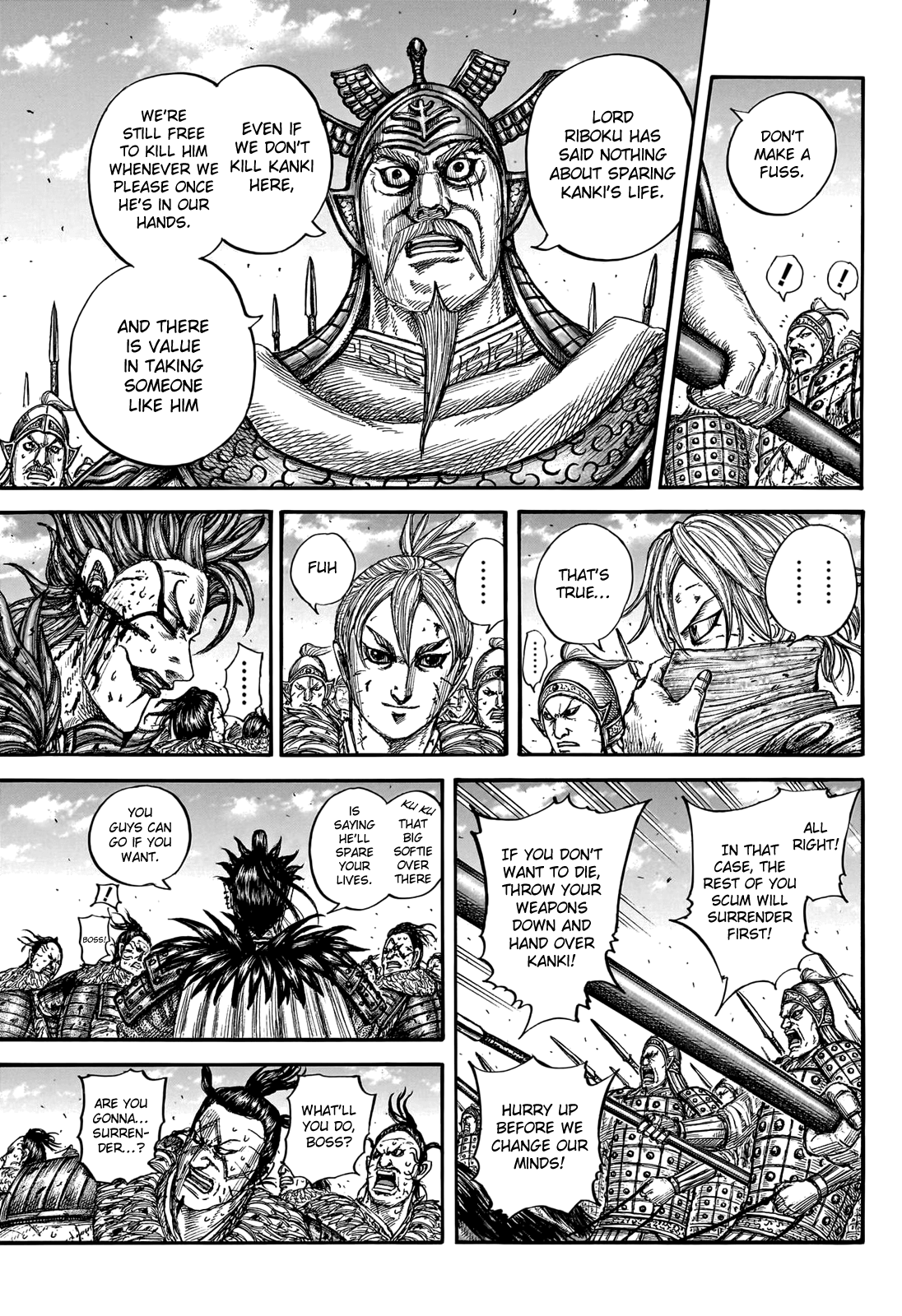 Kingdom Chapter 750 page 5 - Chapter 750: Kanki the Beheader