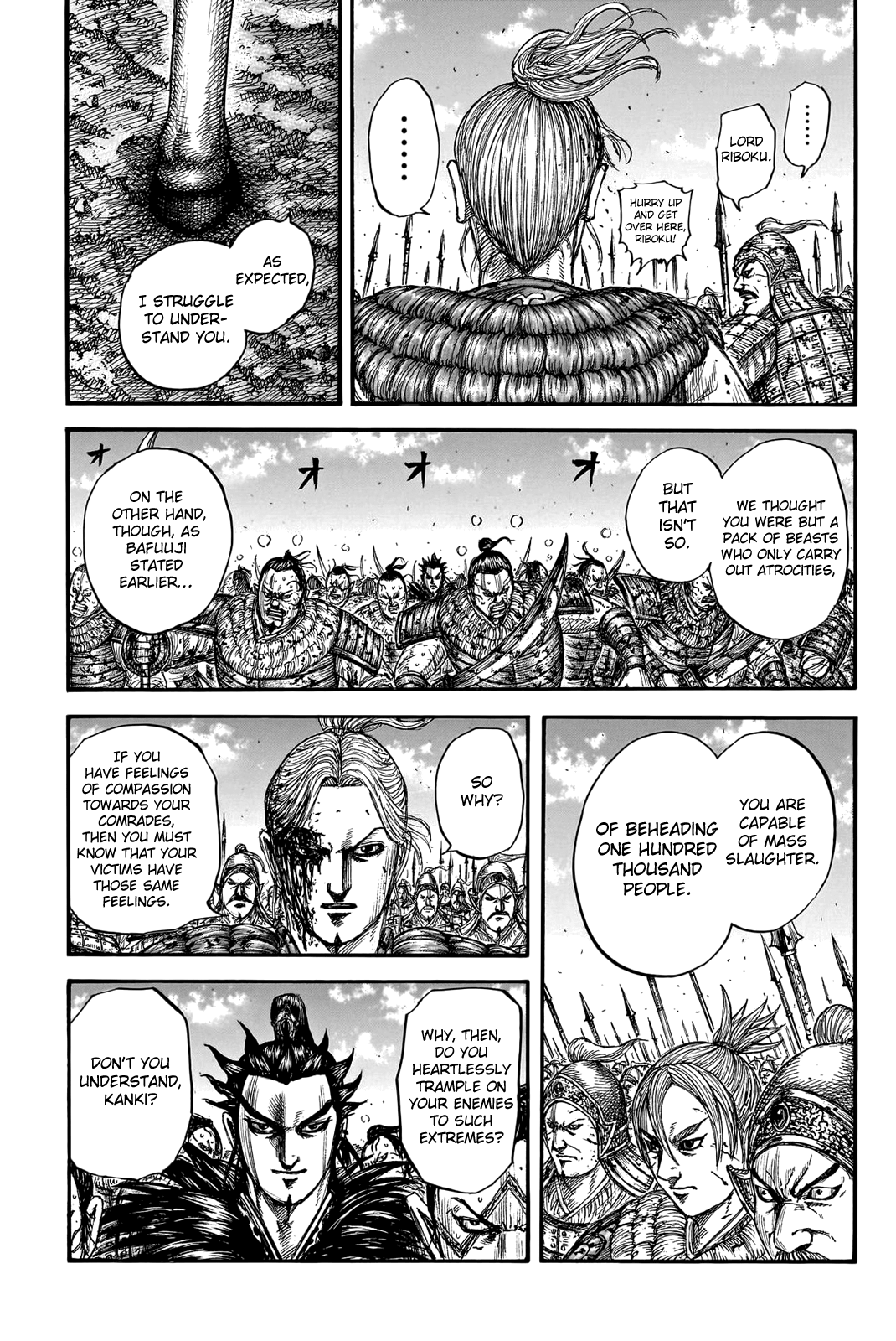 Kingdom Chapter 750 page 7 - Chapter 750: Kanki the Beheader