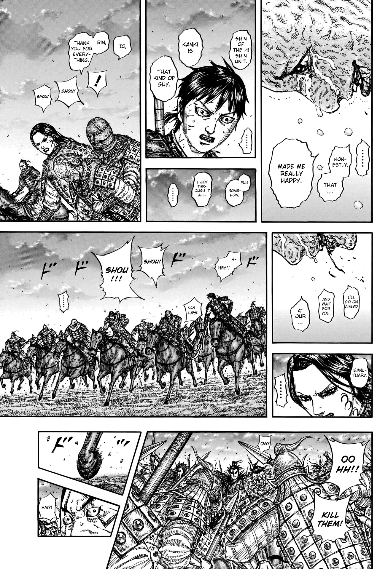 Kingdom Chapter 752 page 12 - Chapter 752: To The Sanctuary
