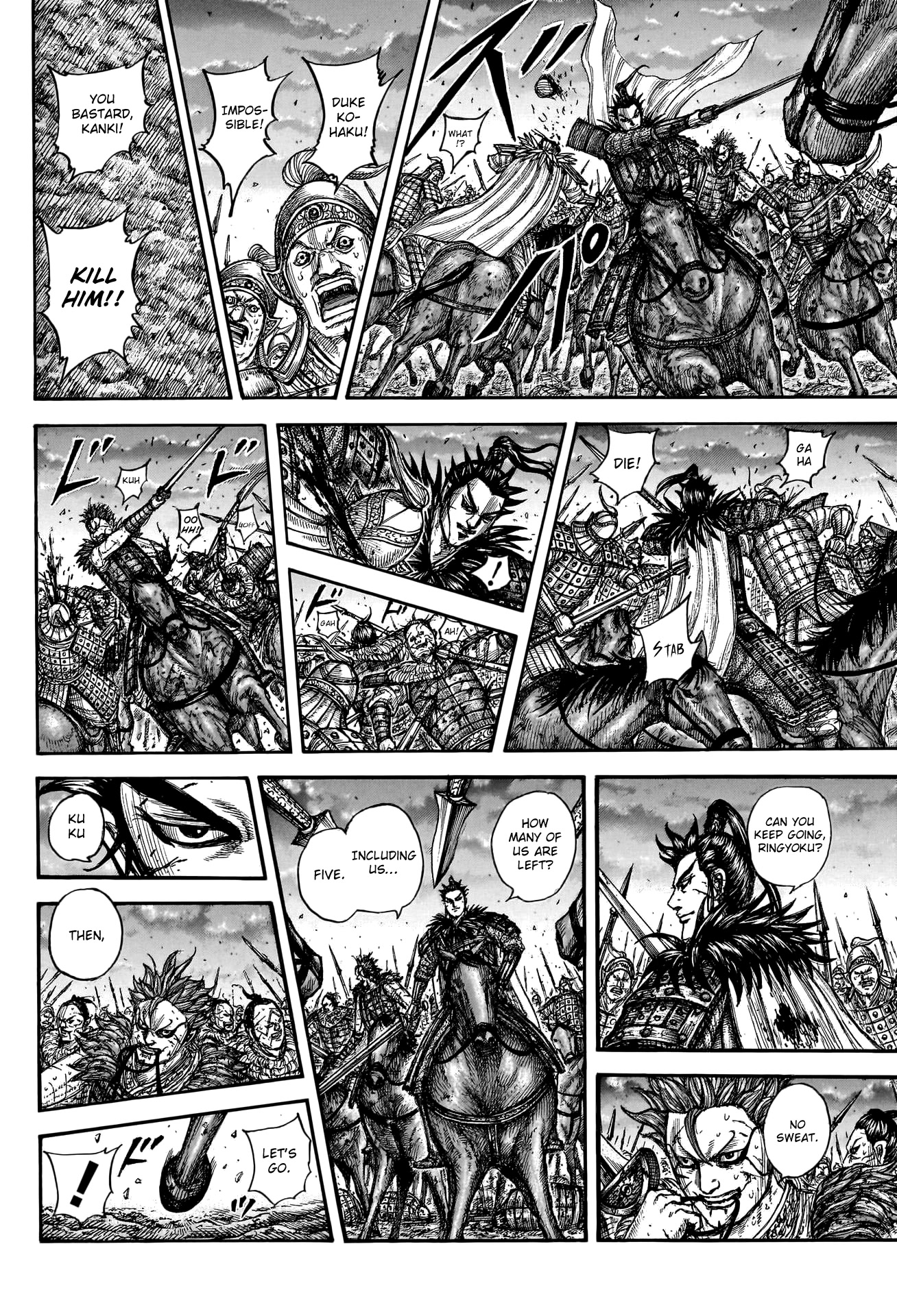 Kingdom Chapter 752 page 15 - Chapter 752: To The Sanctuary