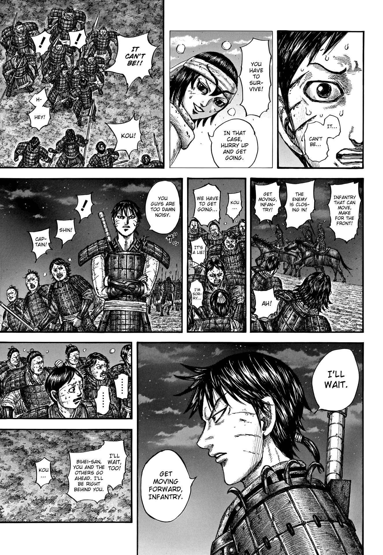Kingdom manga, chapter 753, page 16 of 20