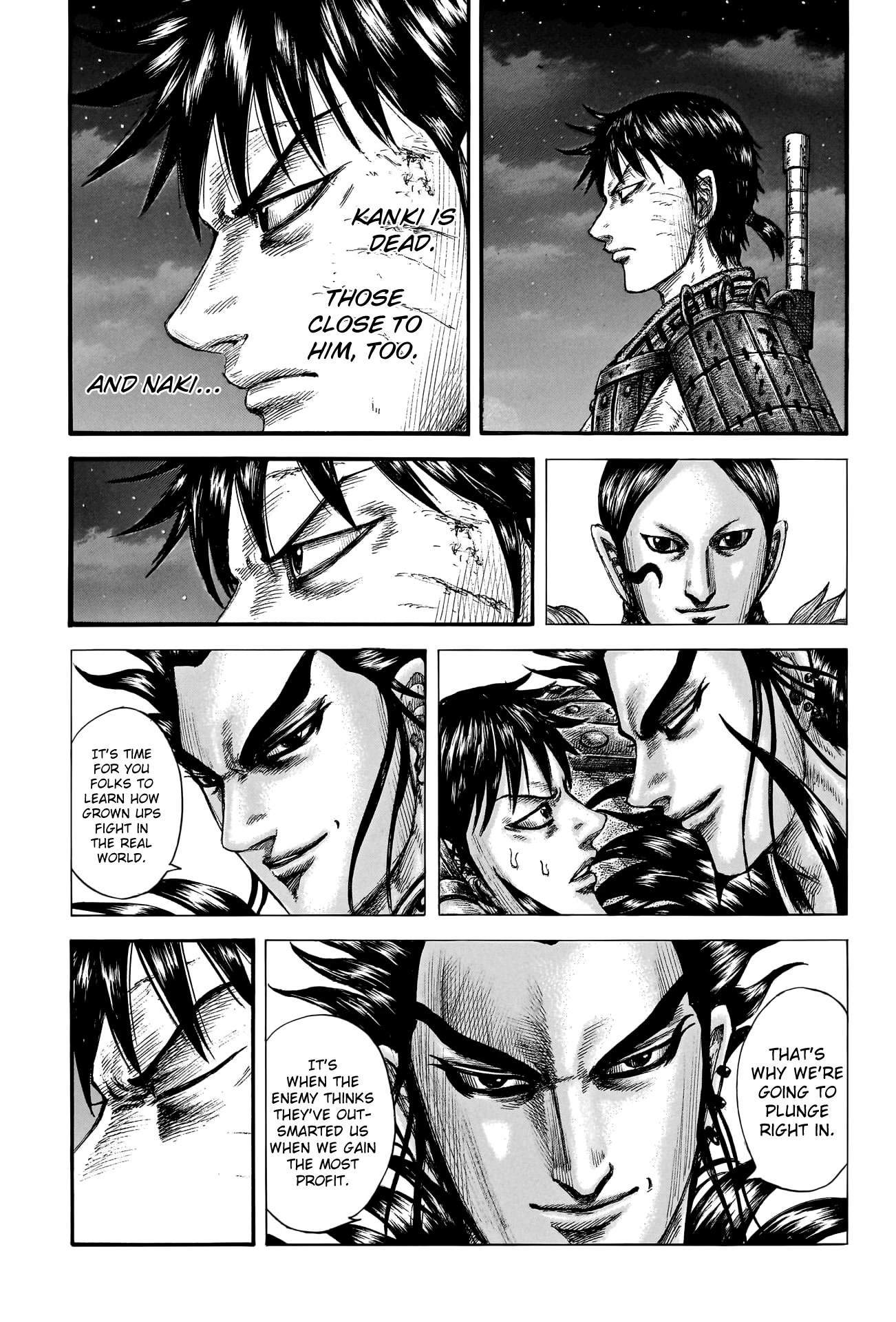 Kingdom manga, chapter 753, page 18 of 20