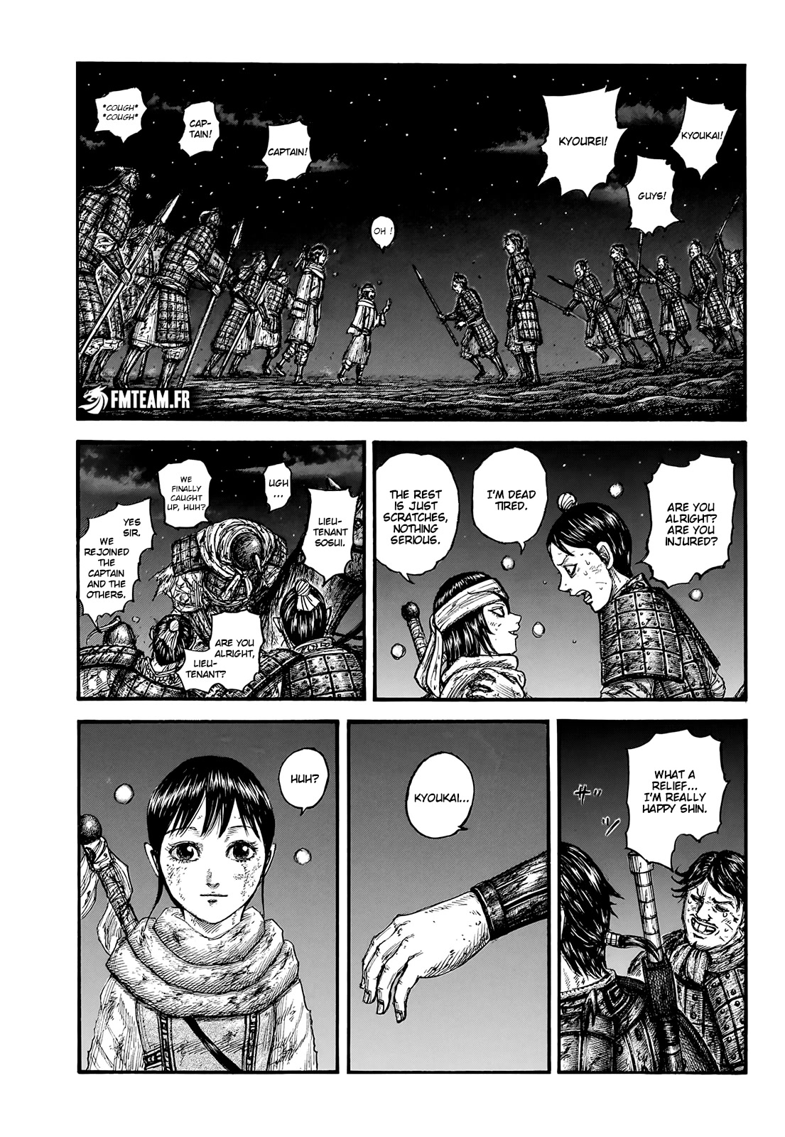 Kingdom manga, chapter 754, page 1 of 19
