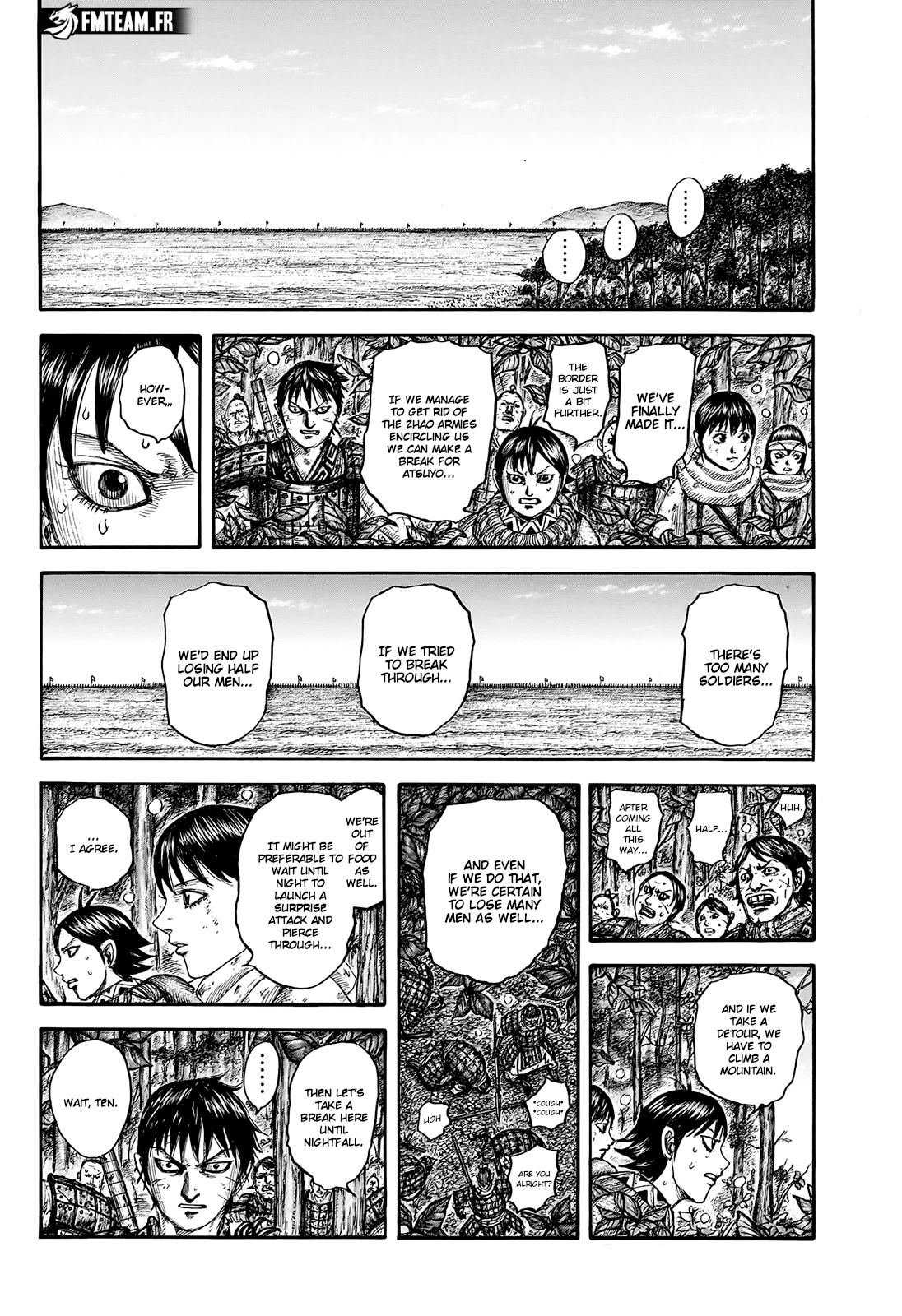 Kingdom manga, chapter 754, page 16 of 19