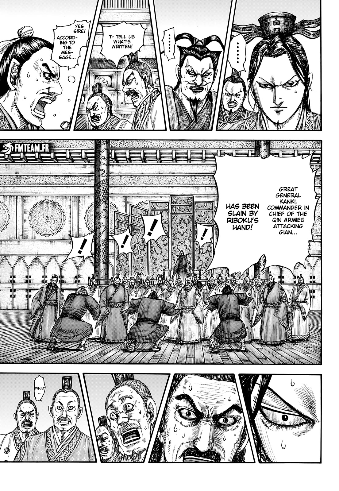 Kingdom manga, chapter 754, page 7 of 19