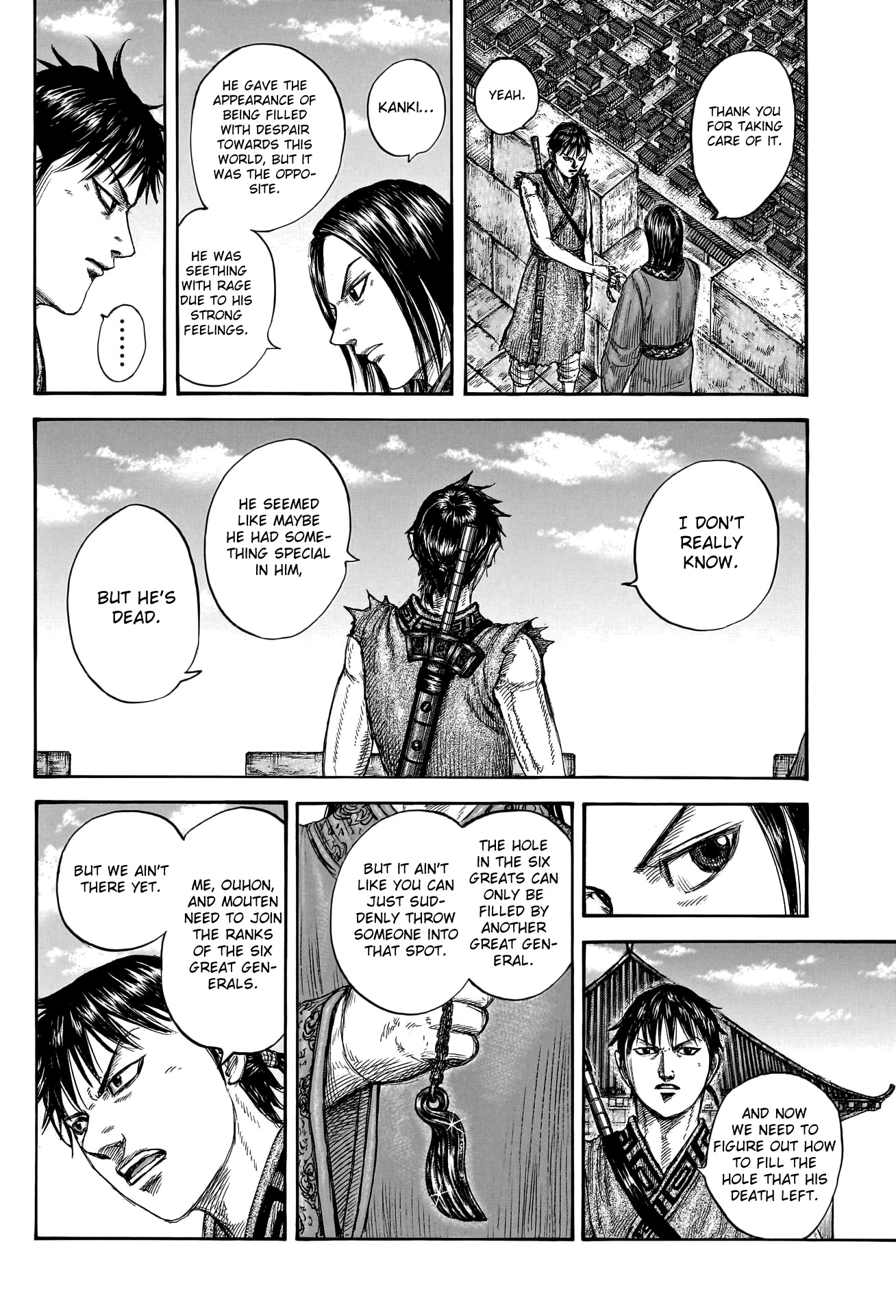 Kingdom manga, chapter 756, page 10 of 21