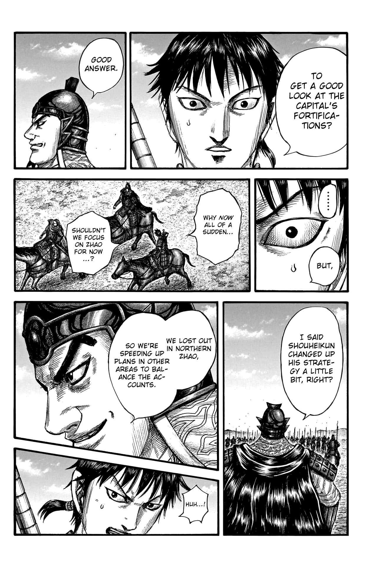 Kingdom manga, chapter 756, page 20 of 21